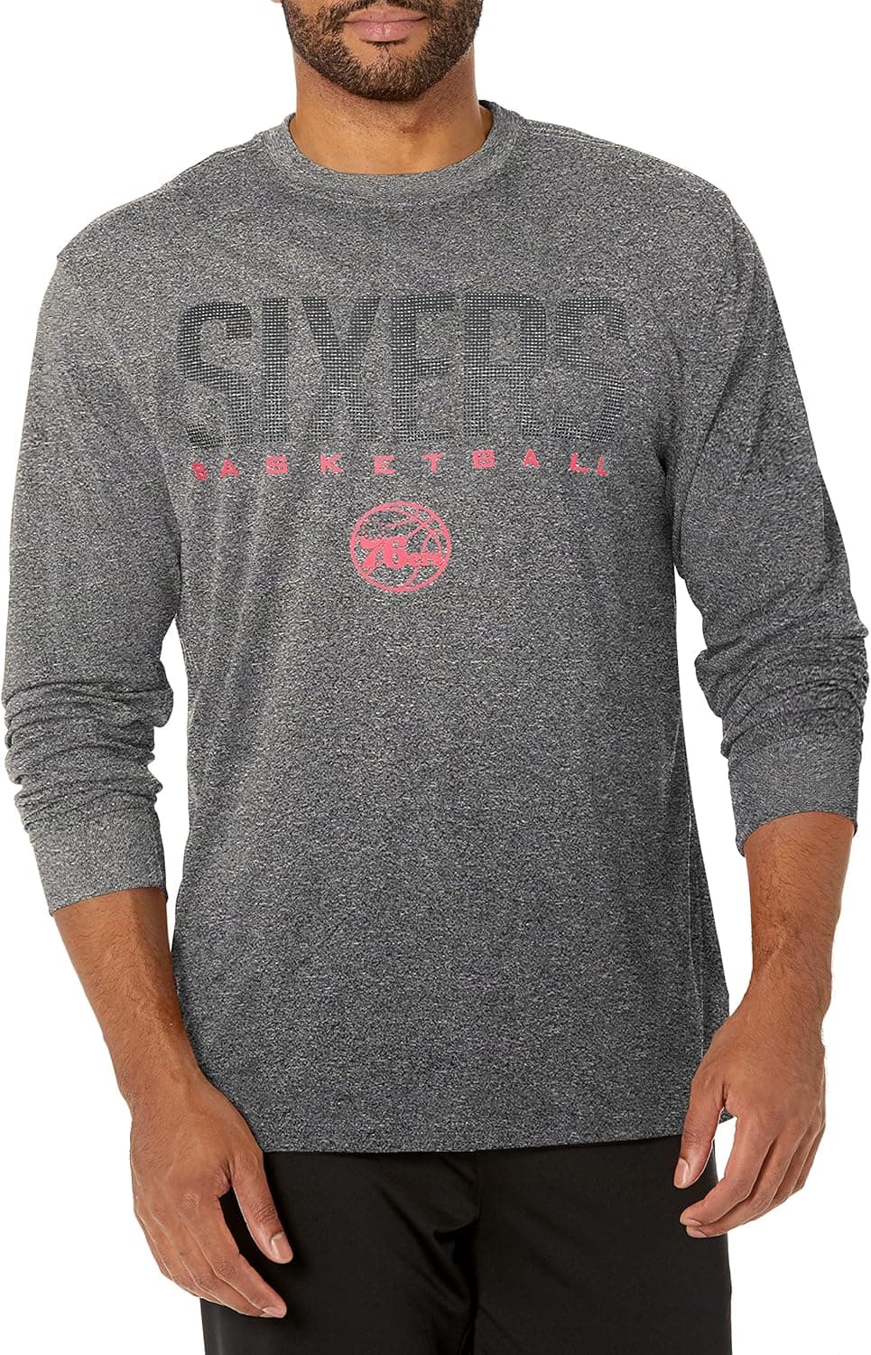 Ultra Game NBA Men's Long Sleeve Athletic Quick Dry Performance T-Shirt