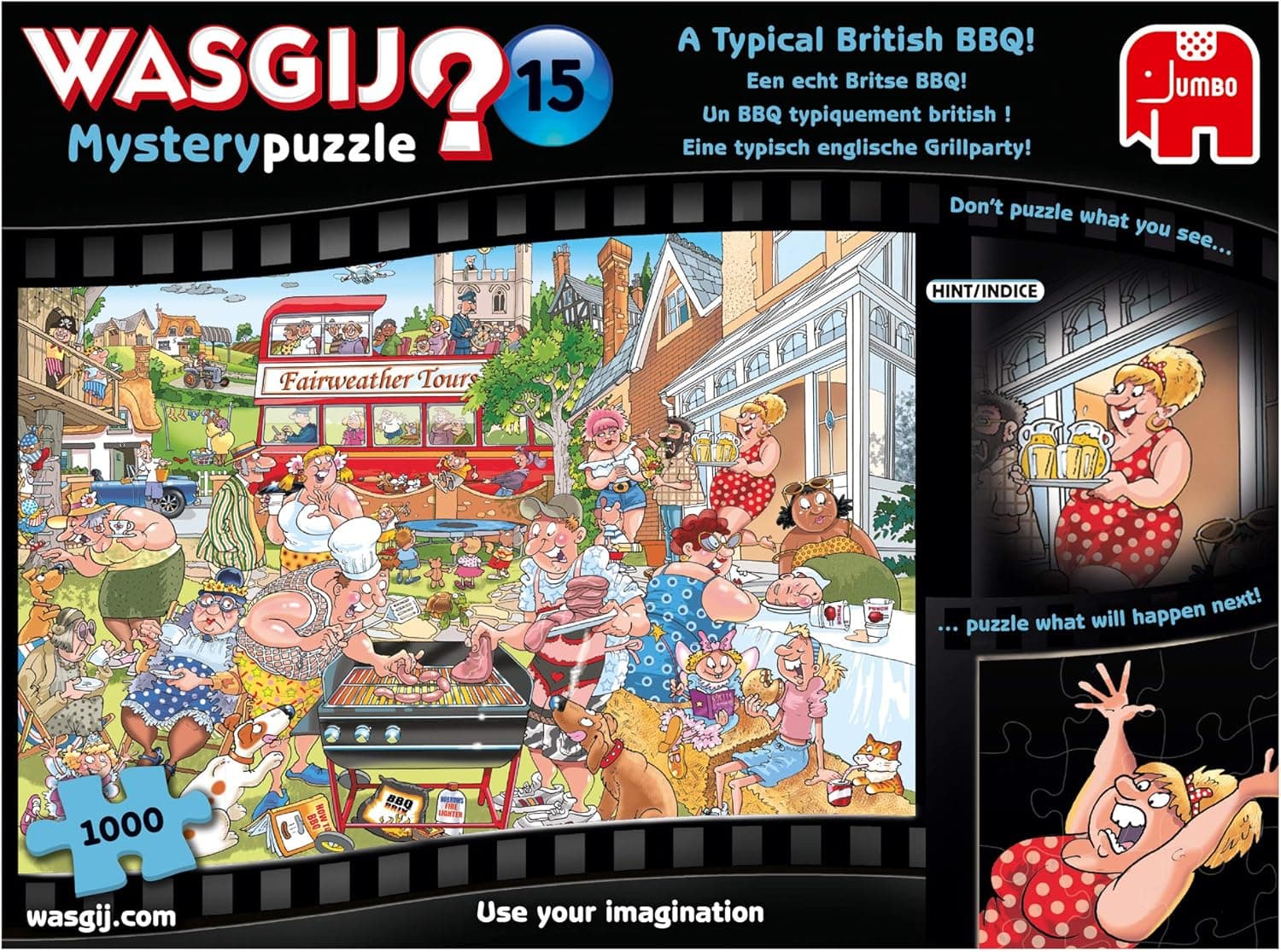 Jumbo Toys, Mystery 15 A Typical British Barbeque, for Ages 120
