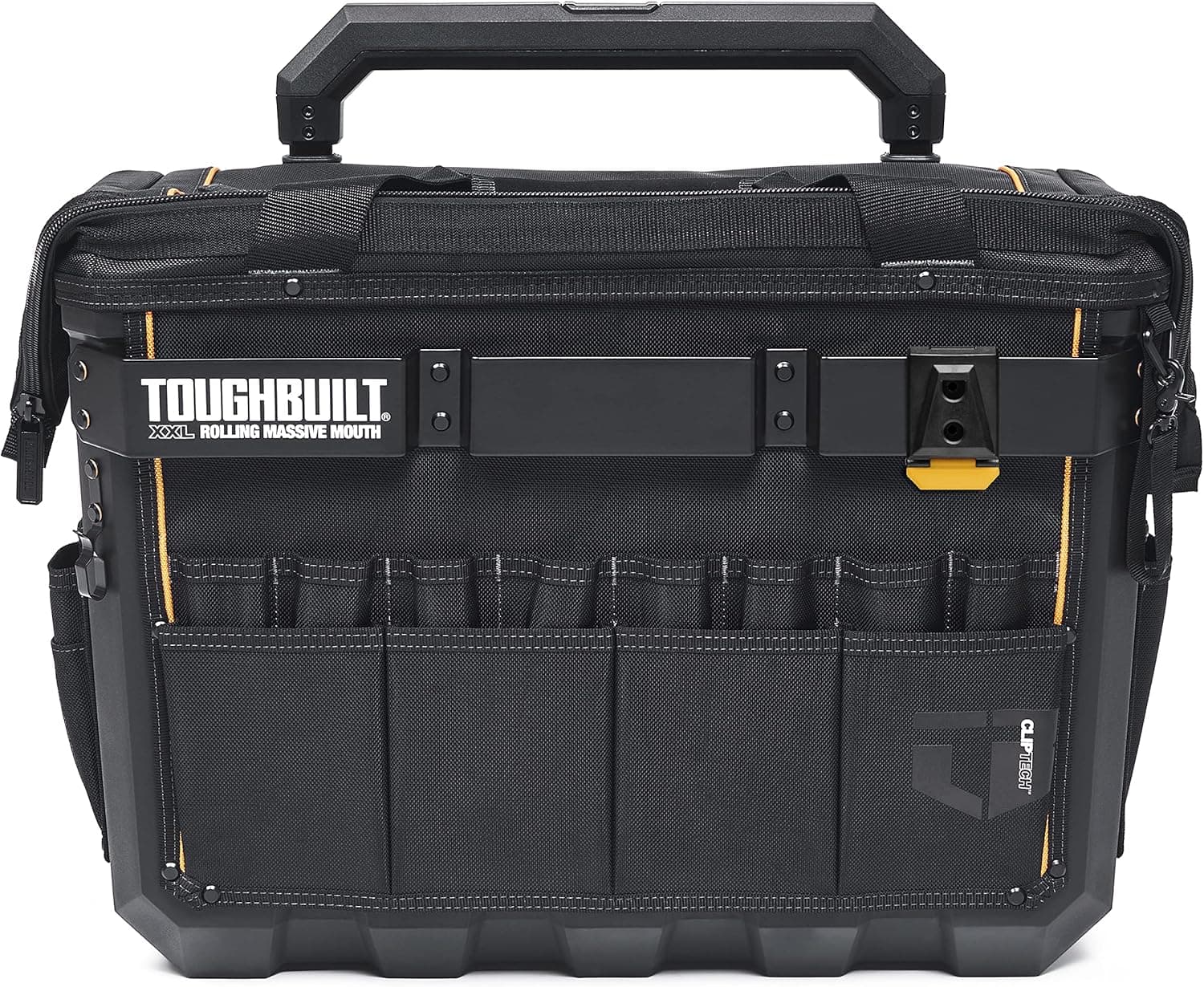 ToughBuilt - XXL Rolling Massive Mouth Tool Bag - Waterproof Base – Heavy Duty, Durable and Rugged - (TB-CT-61-22)