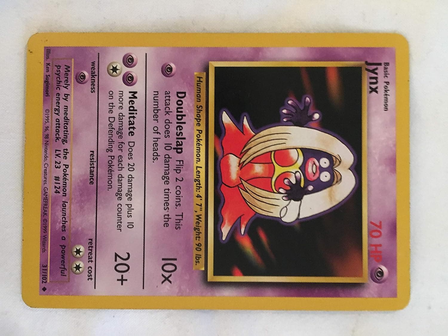 Pokemon - Jynx (45) - Base Set 2
