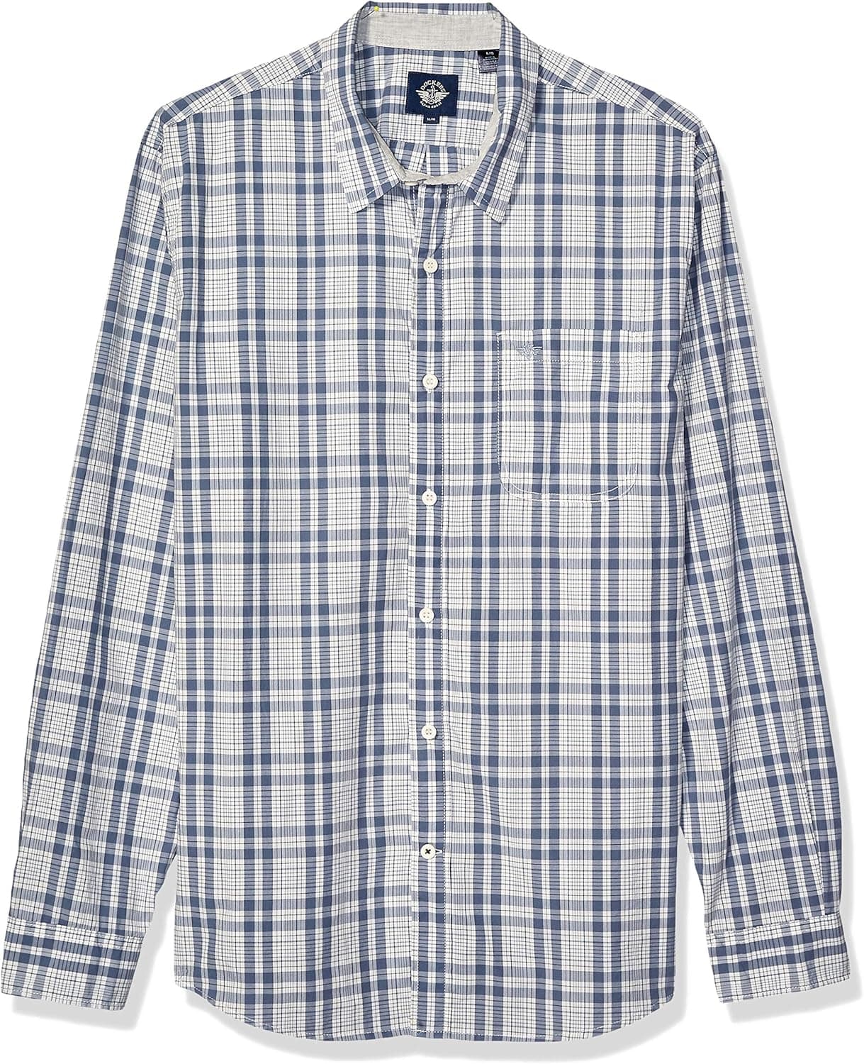 Dockers Men's Long Sleeve Alpha Button Down Shirt