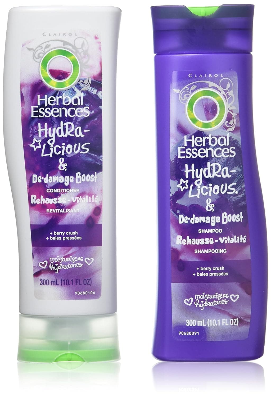 Herbal Essences Hydralicious Reconditioning Shampoo and Conditioner Set For Dry/Damaged Hair