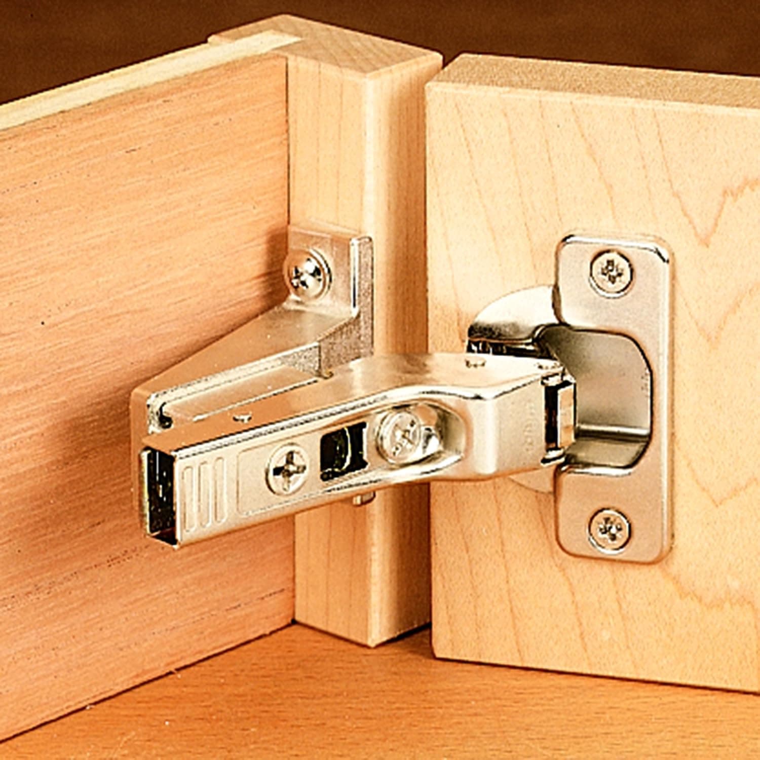 BLUM Top Clip Inset Hinges, Face Frame