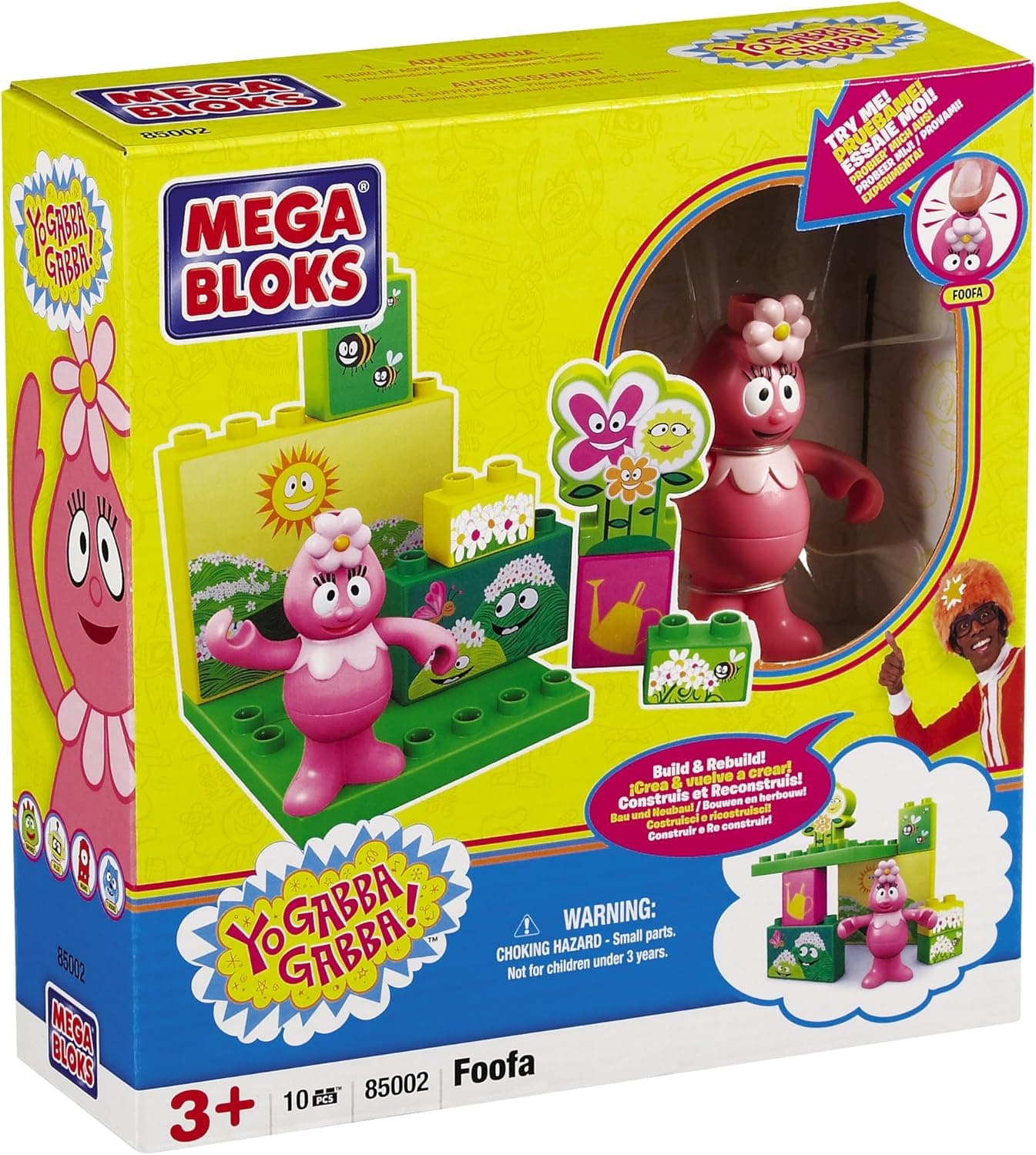 Mega Bloks Yo Gabba Gabba Foofa