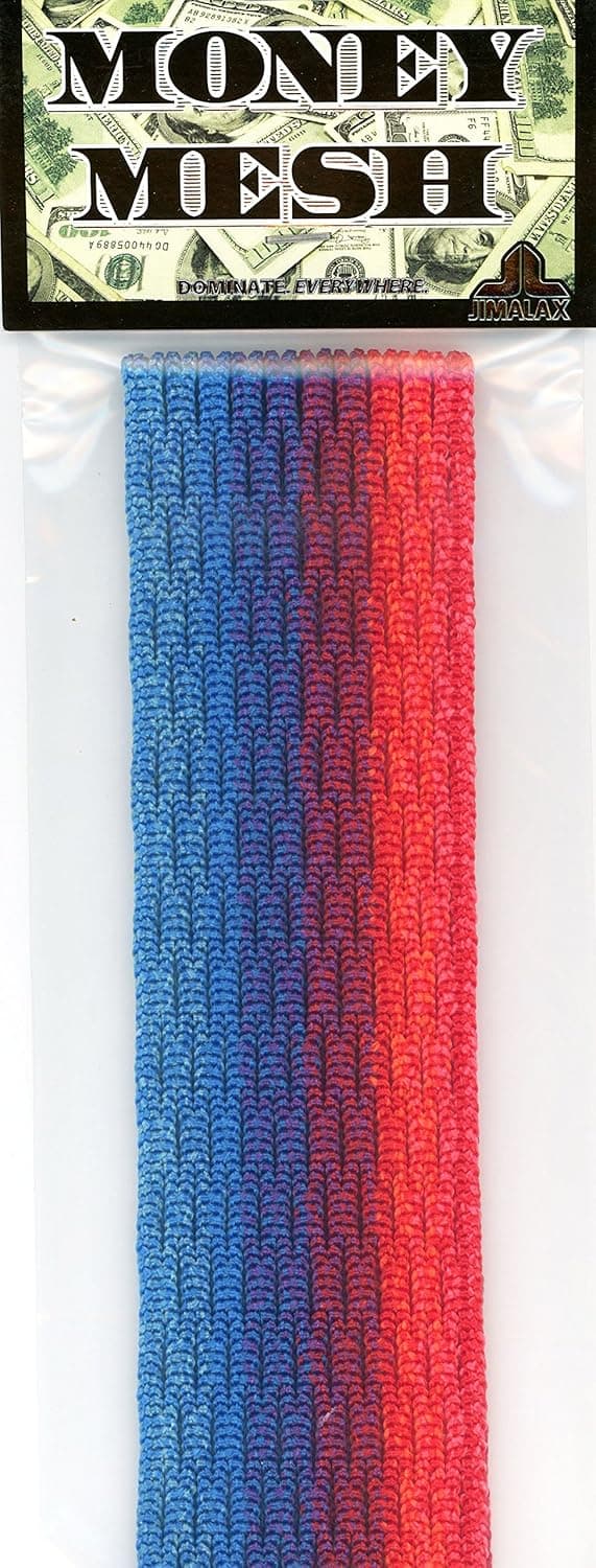 Jimalax Lacrosse Money Mesh Fusion Blue Red