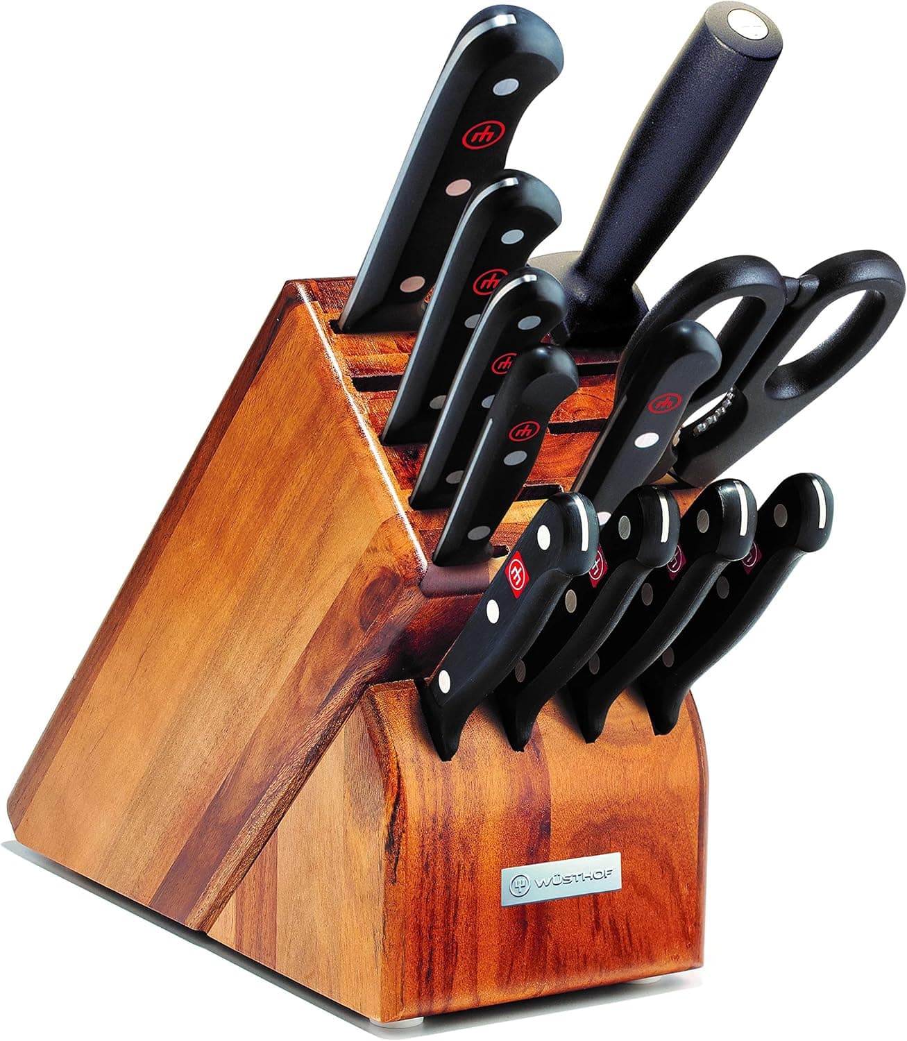 Wusthof Gourmet 12 Piece Acacia Knife Block Set
