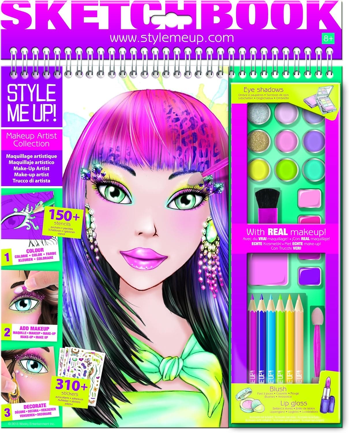 Style Me Up! Make-Up Sketchbook