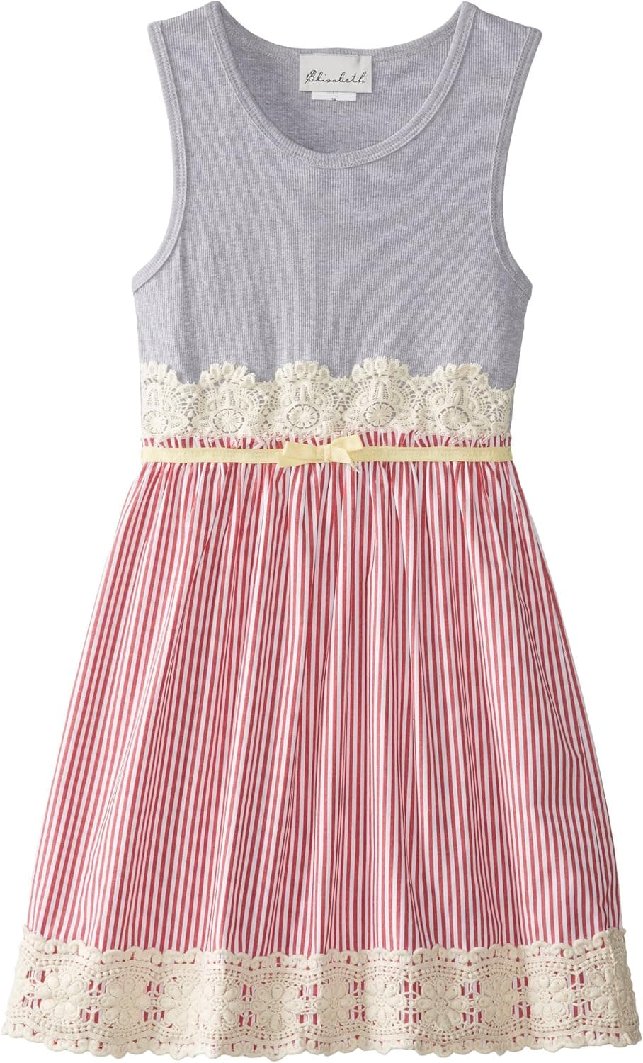 Elisabeth Big Girls' Knit-to-Woven Dress