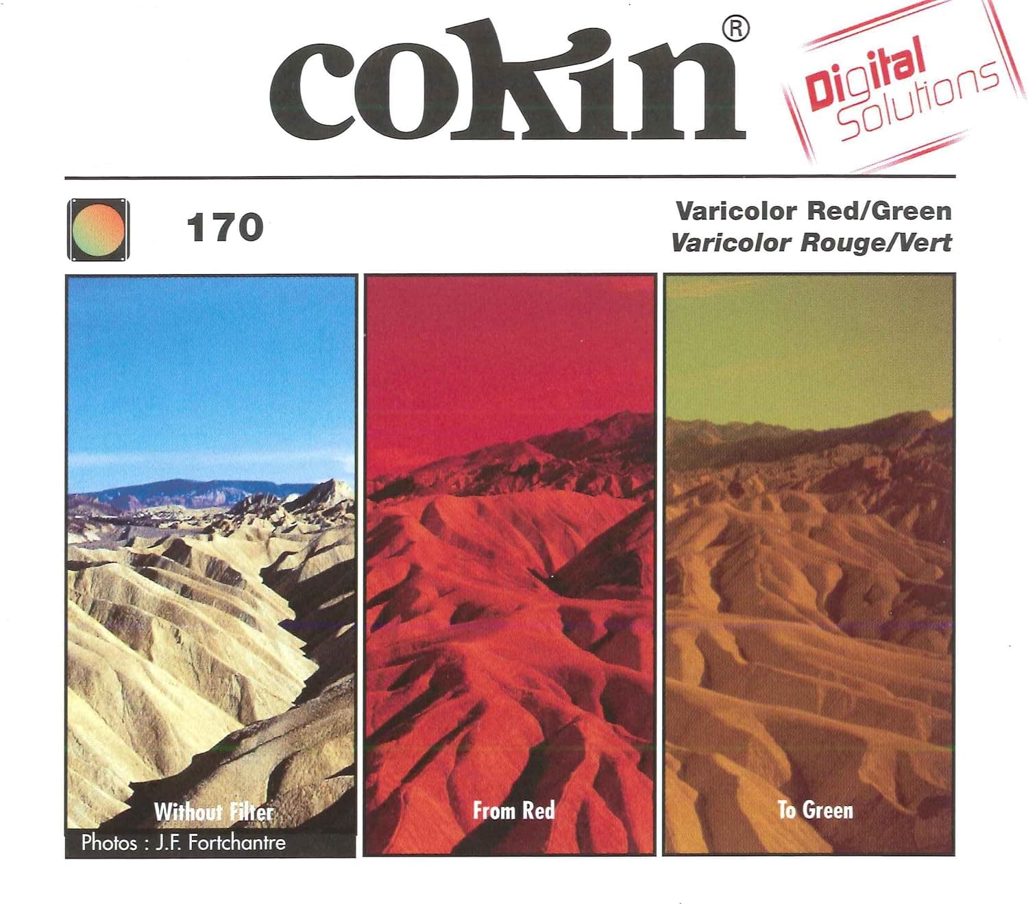 Cokin P170 Varicolor Filter with Protective Case (Red/Green)