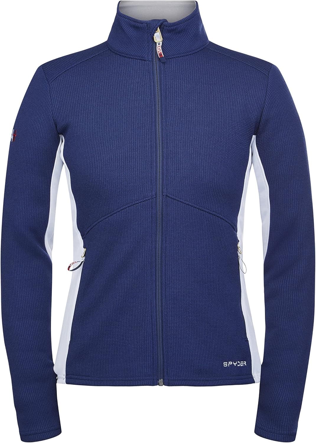 Spyder Women's USA Bandita Full Zip Mid-Layer Jacket