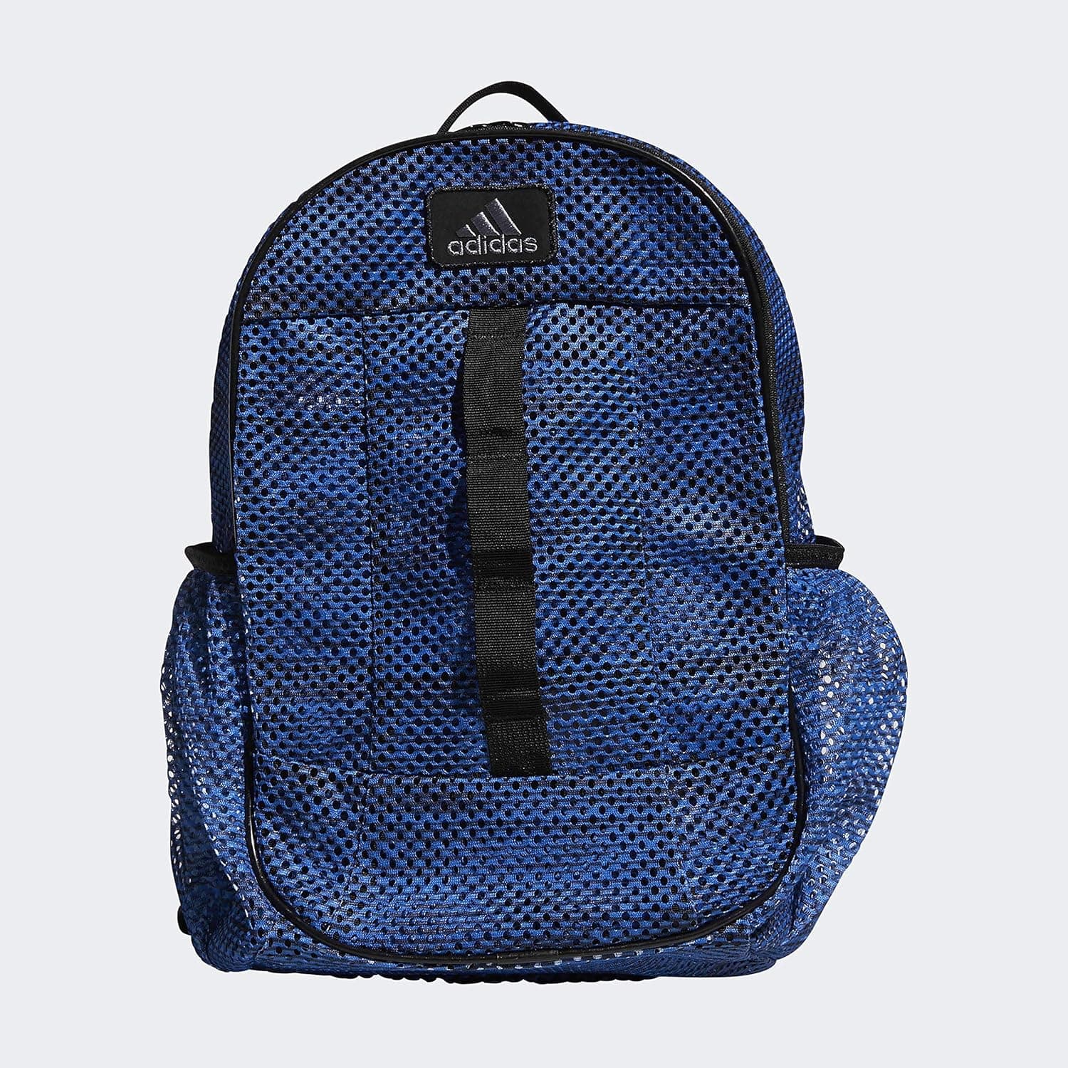 adidas Unisex Hermosa Mesh Backpack, Collegiate Royal Lo Stripe, ONE SIZE