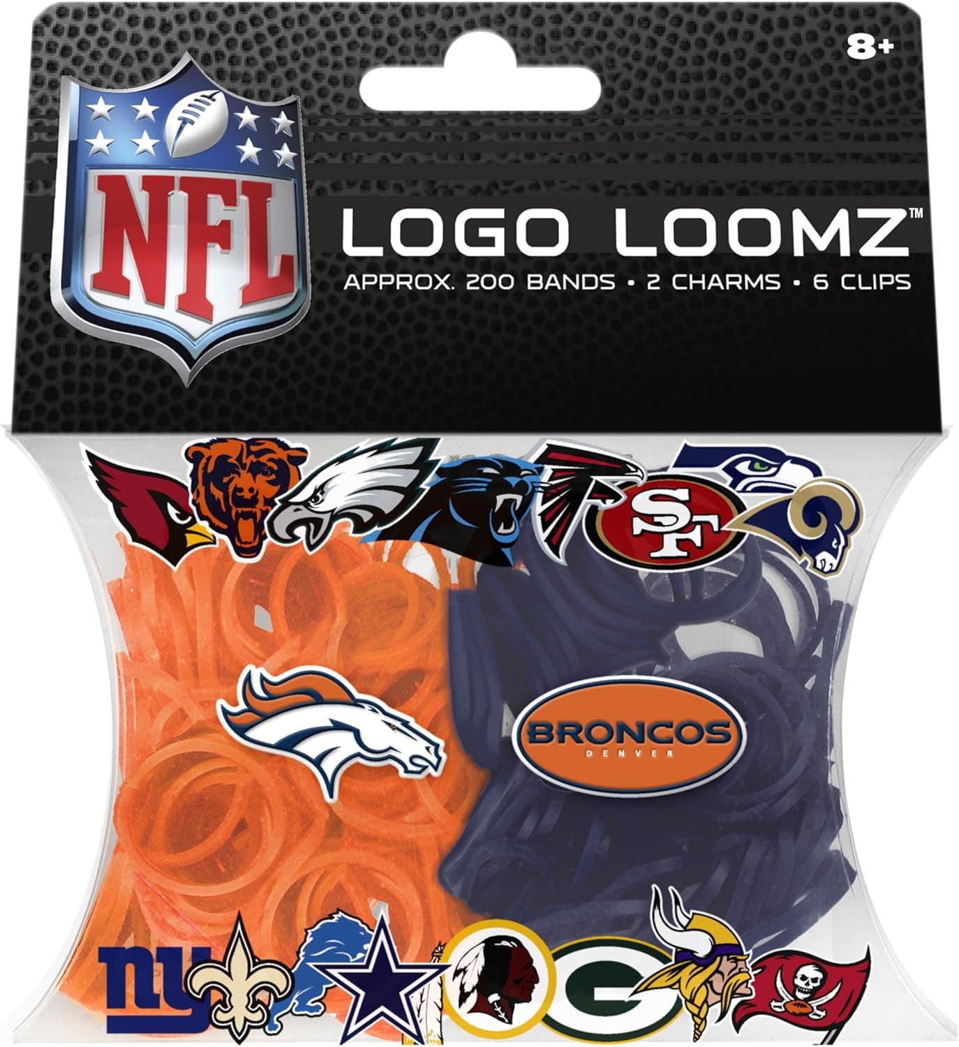 NFL Denver Broncos Logo Loomz Pack