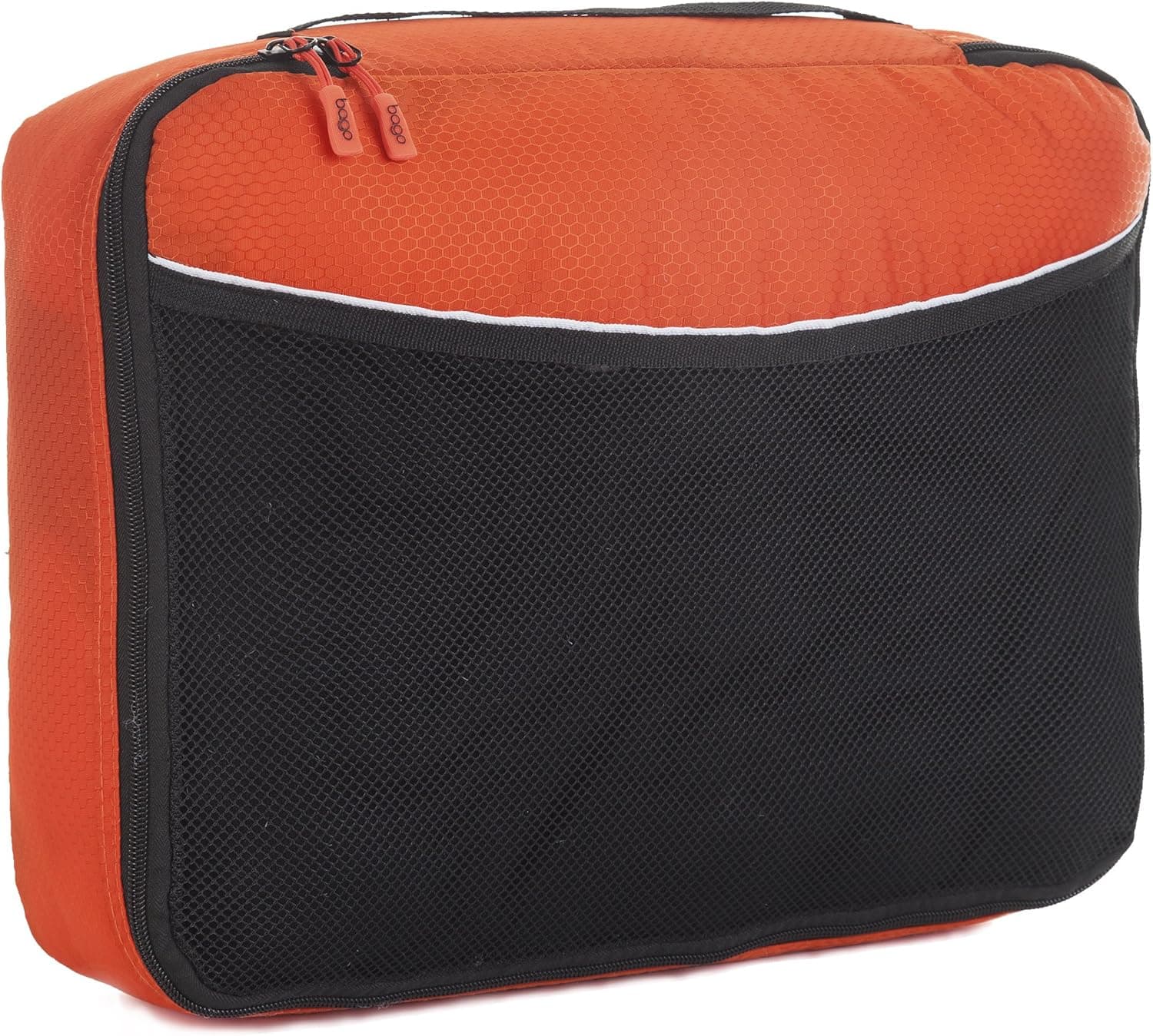 bago Packing Cubes - Travel Organizer For Luggage - Single Medium Cube (ORANGE)