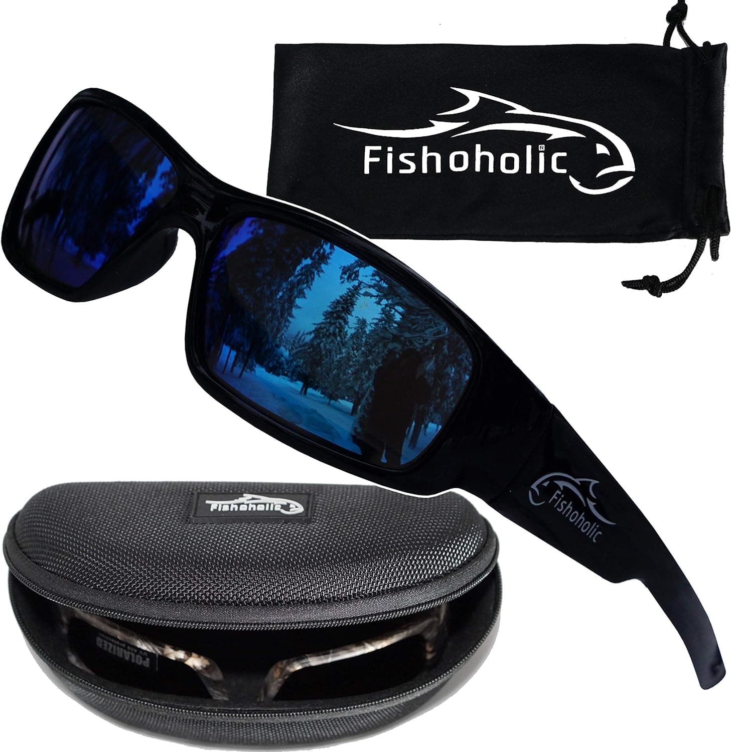Fishoholic Polarized Fishing Sunglasses UV400-9 Colors Fishing Gift Men Women