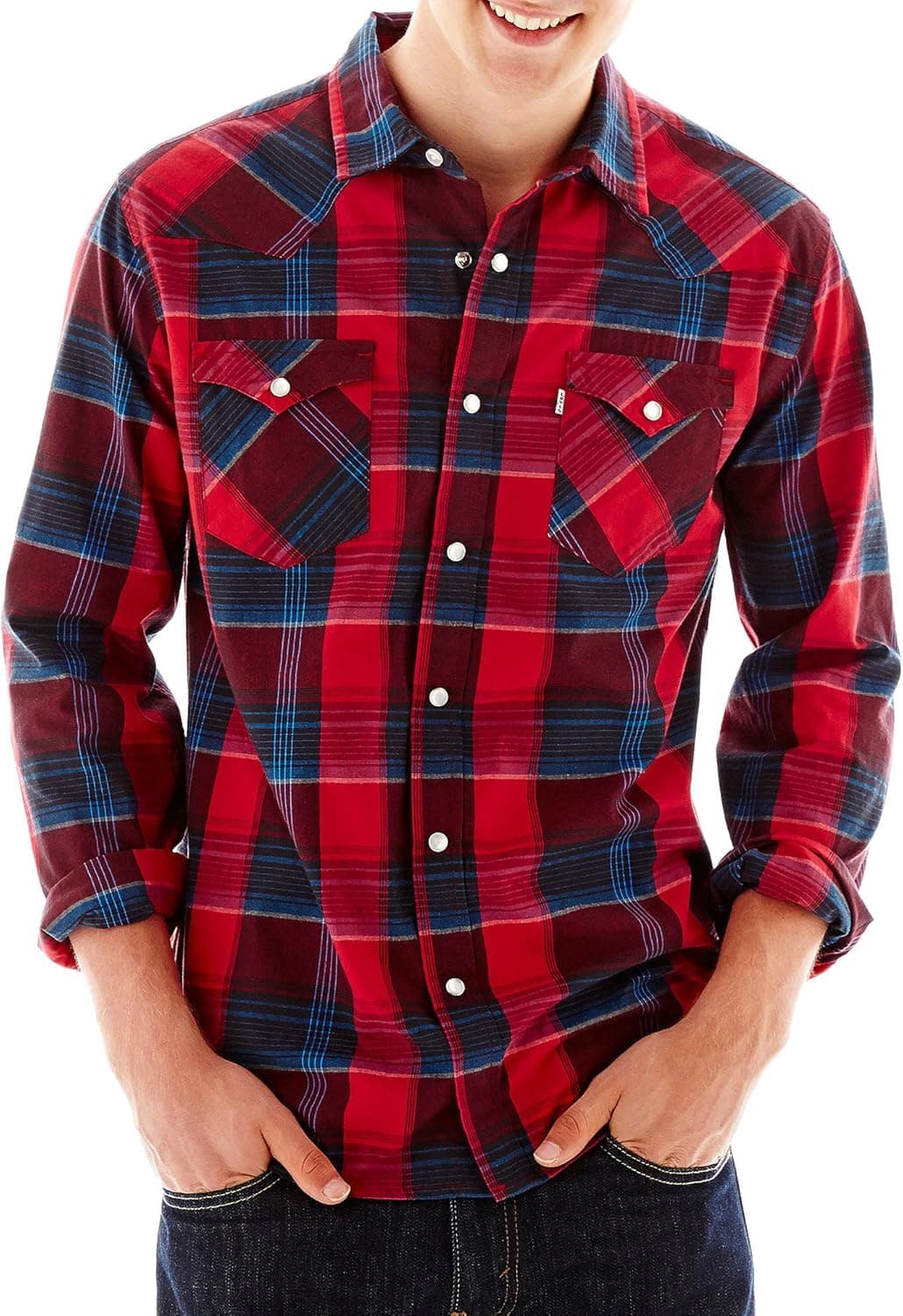 Levi's Men's Rocky Long Sleeve Woven Shirt