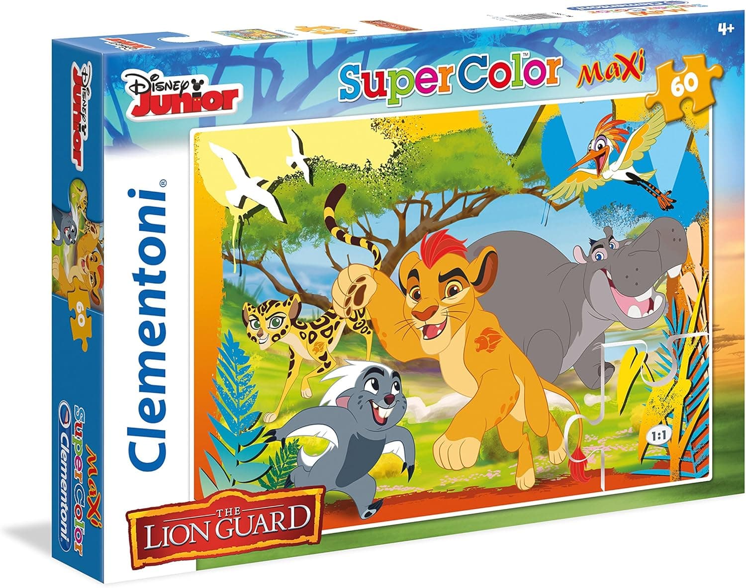 Clementoni "The Lion guard - Always On Guard" Maxi Puzzle (60 Piece)