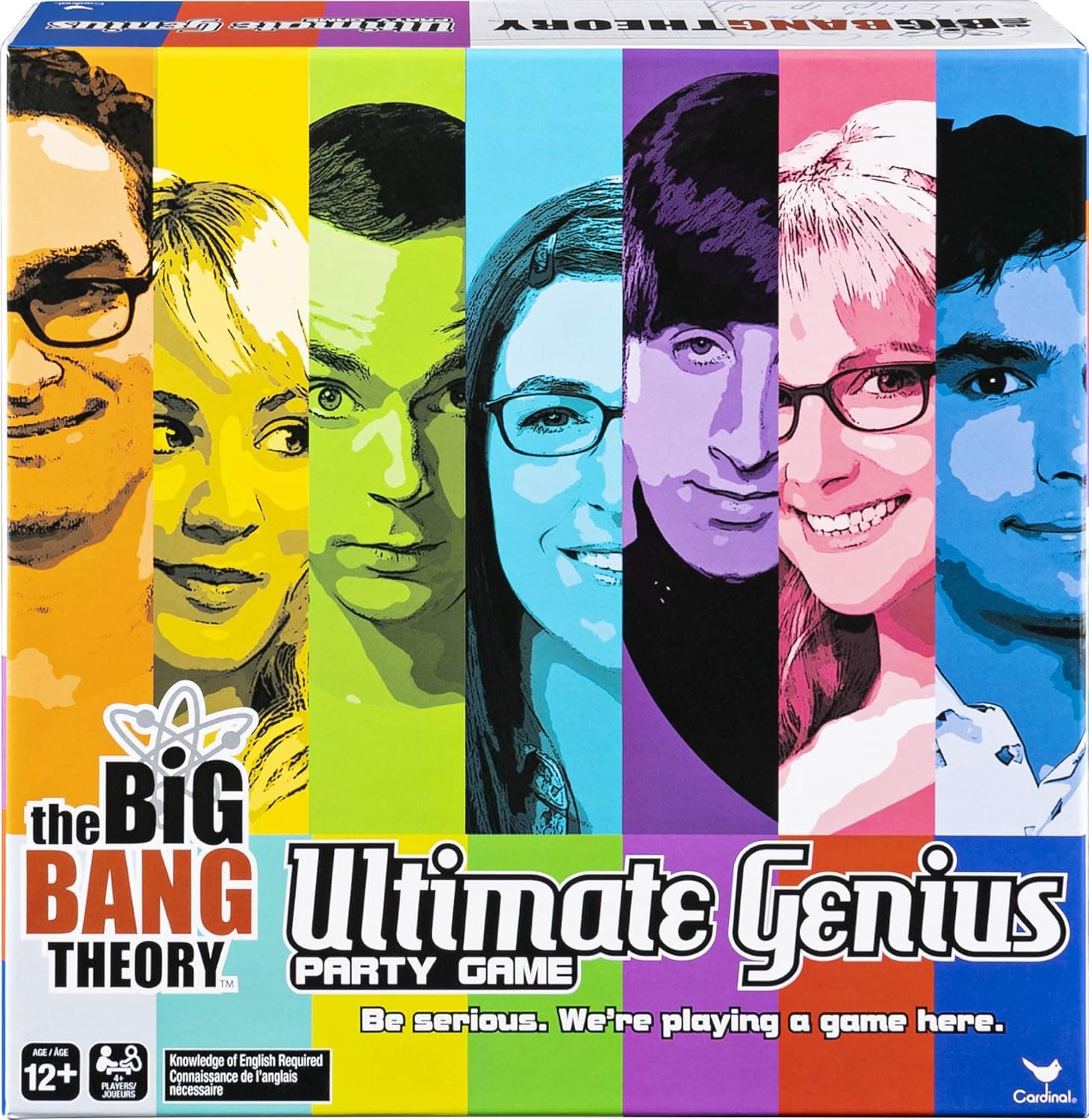 Spin Master Games Big Bang Theory TV Show Ultimate Genius Party Game for Teens, Adults, and Kids 12 and Up