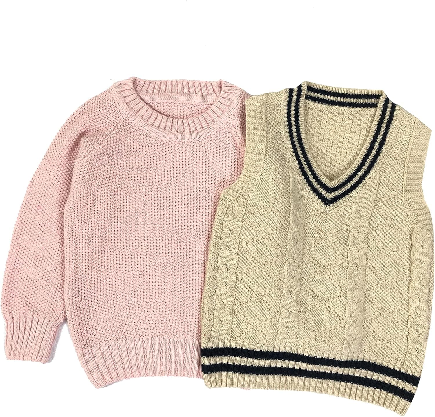 MSTOZE unisex-baby Classic Knit Design-long Sleeves