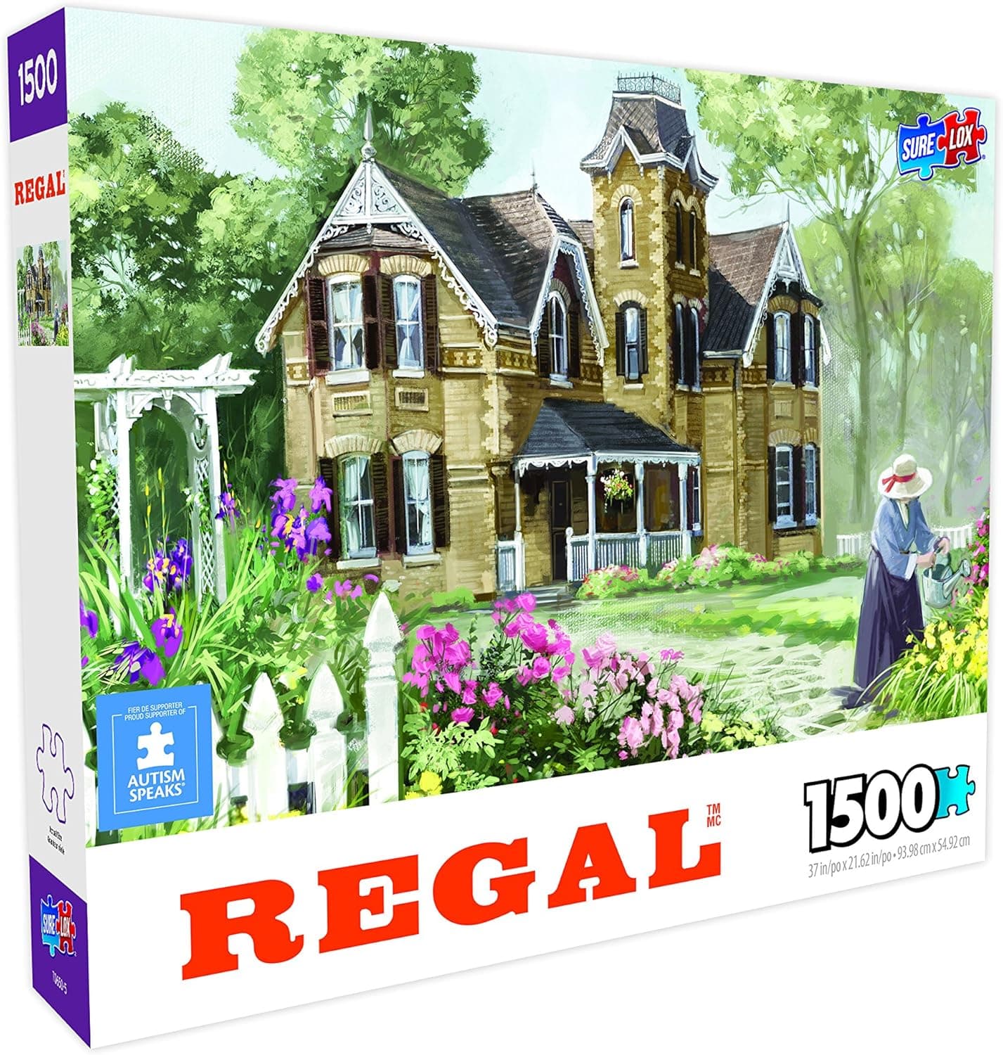 Surelox Regal Collection - Summer Garden (1500Piece) Jigsaw Puzzle