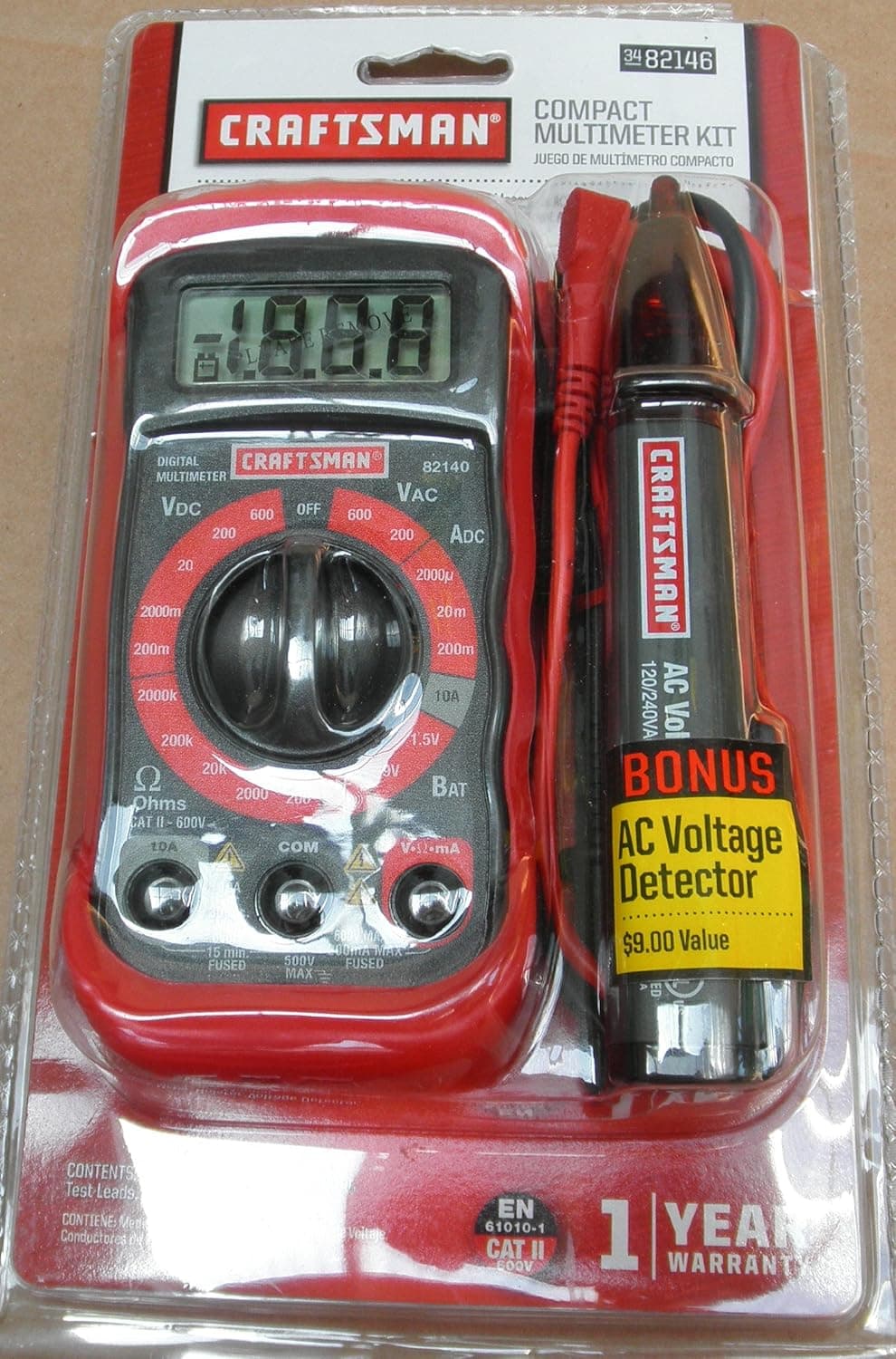 Craftsman 82146 Compact Multimeter Kit