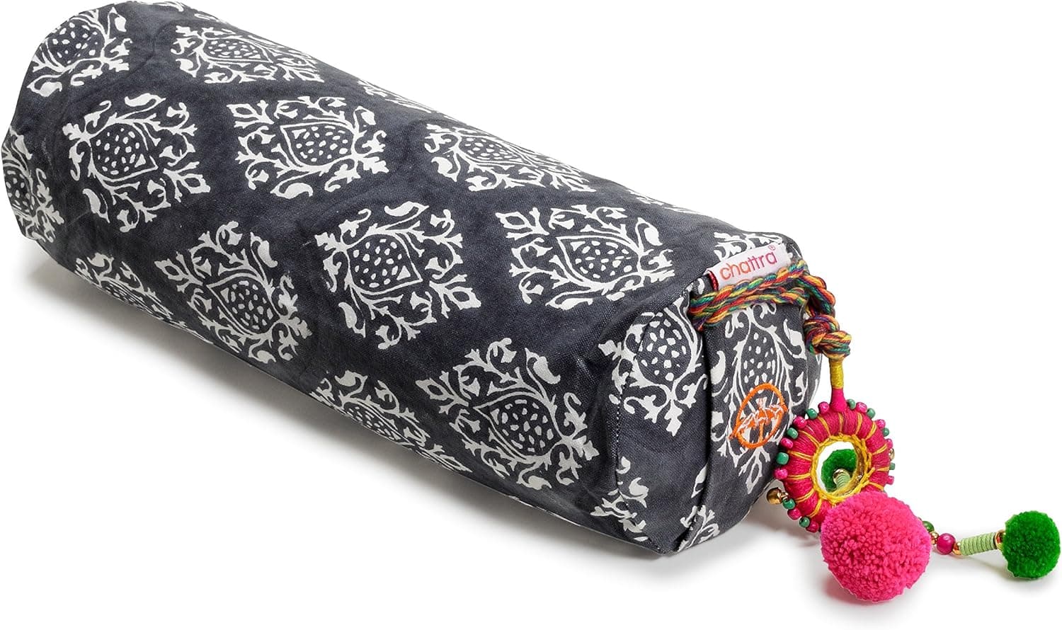 chattra Charcoal Darpan Neck Cushion