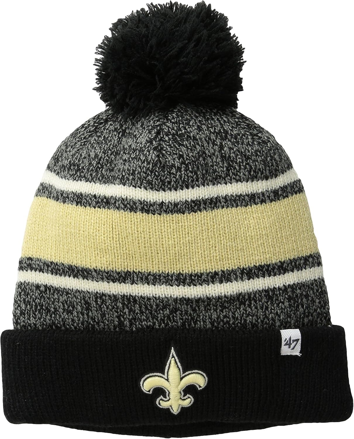 '47 NFL Fairfax Cuff Knit Beanie with Pom