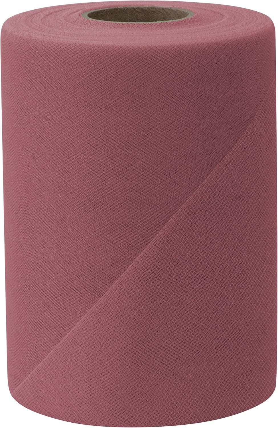 Falk Fabrics Tulle Spool, 6-Inch by 100-Yard, Dusty Rose