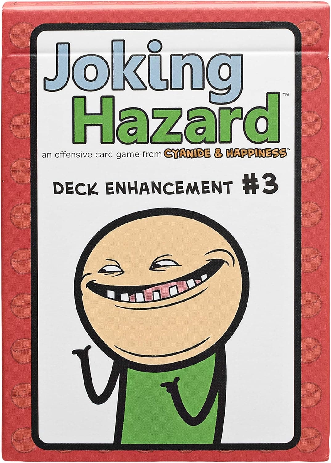 Deck Enhancement #3 - The Third Expansion of Joking Hazard Comic Building Card Party Game by Cyanide and Happiness for 3-10 Players, Fun for Game Night