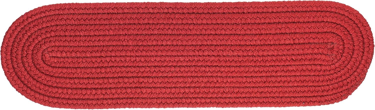 Solid Stair Tread, Brilliant Red