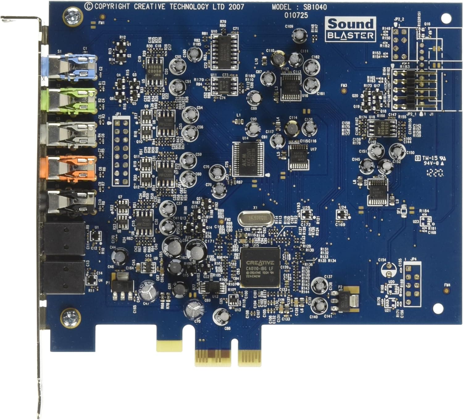 X-fi Xtreme Audio Pci Express 24BIT Soun Blaster