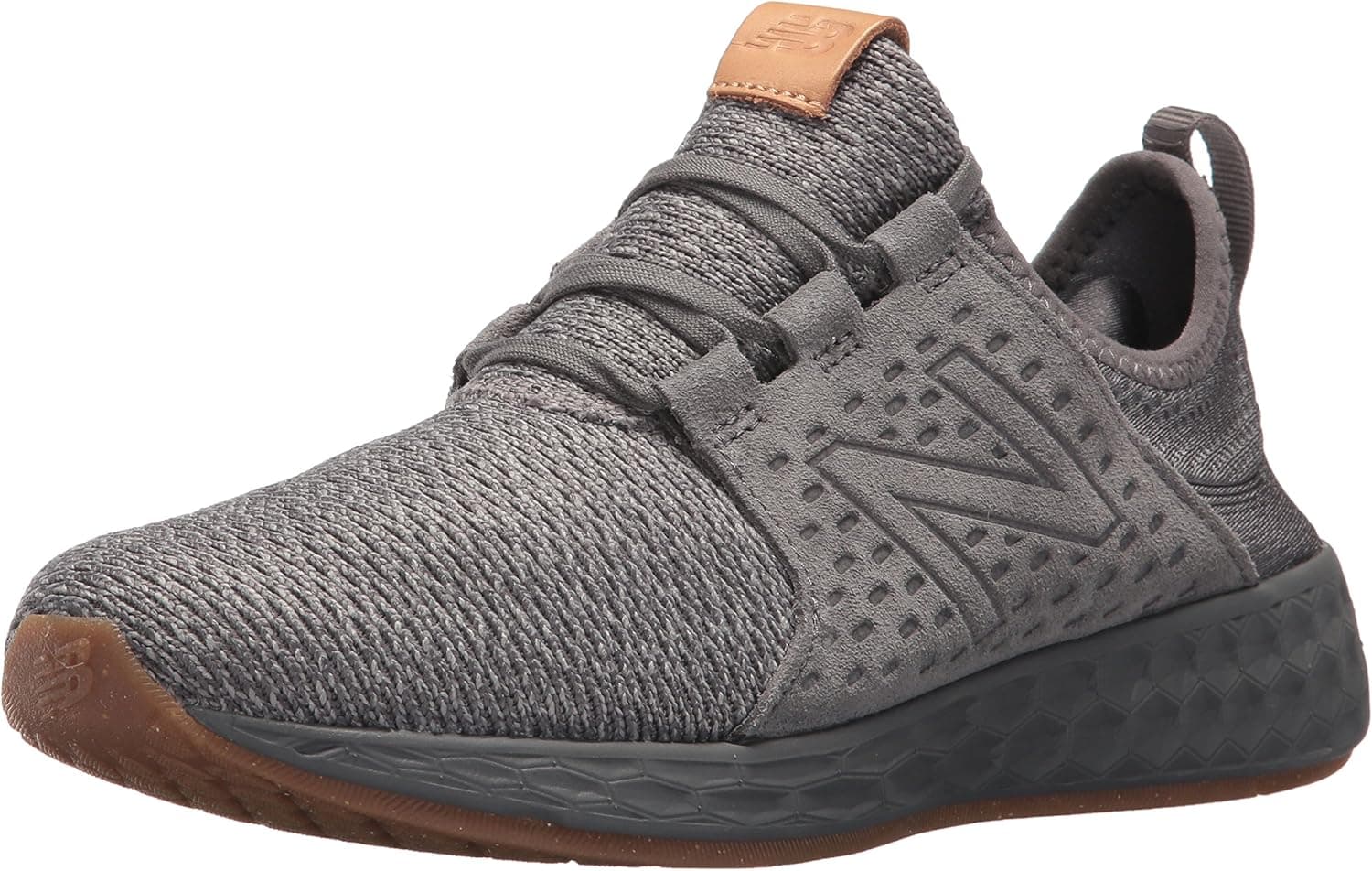 New Balance Women's Fresh Foam Cruz V1 Sneaker, Castlerock/Phantom, 7.5 B US