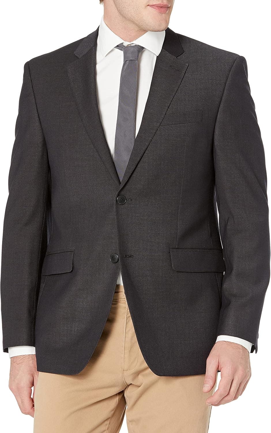 Perry Ellis Men's Slim Fit Suit Separate (Blazer, Pant, and Vest)