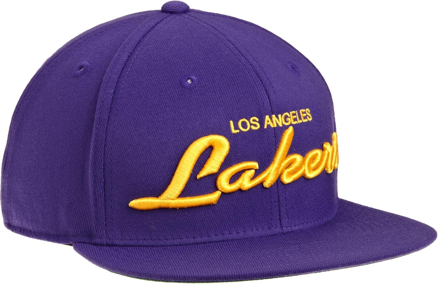 NBA Los Angeles Lakers Flat Brim Flex Hat - Ty32Z