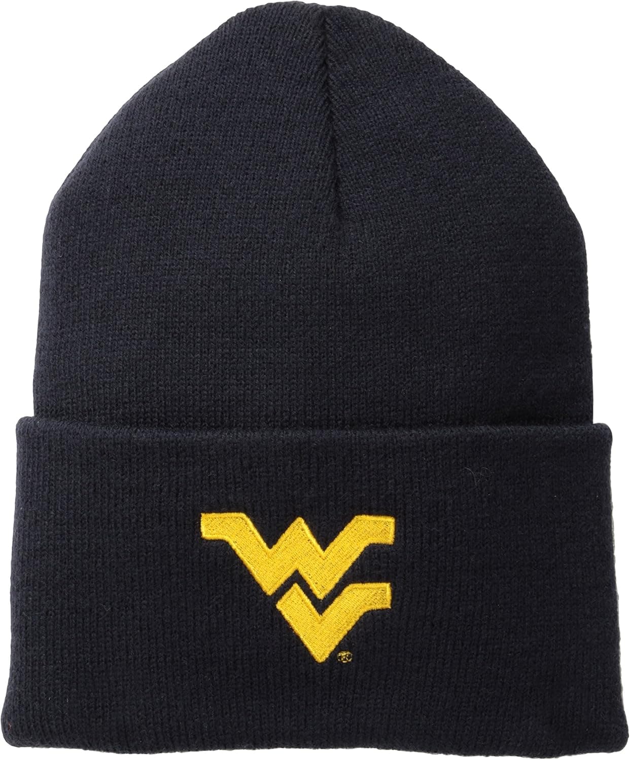 NCAA West Virginia Mountaineers Acrylic Watch Hat, Navy, One Size