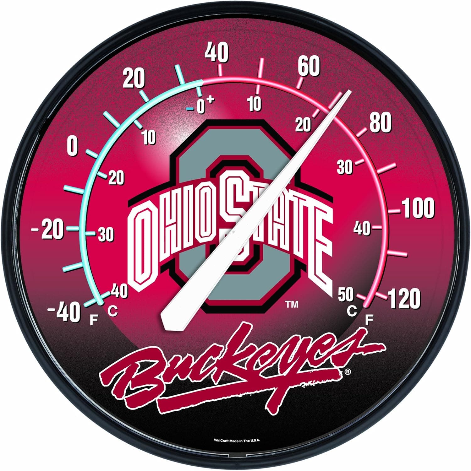 NCAA Ohio State Buckeyes Thermometer