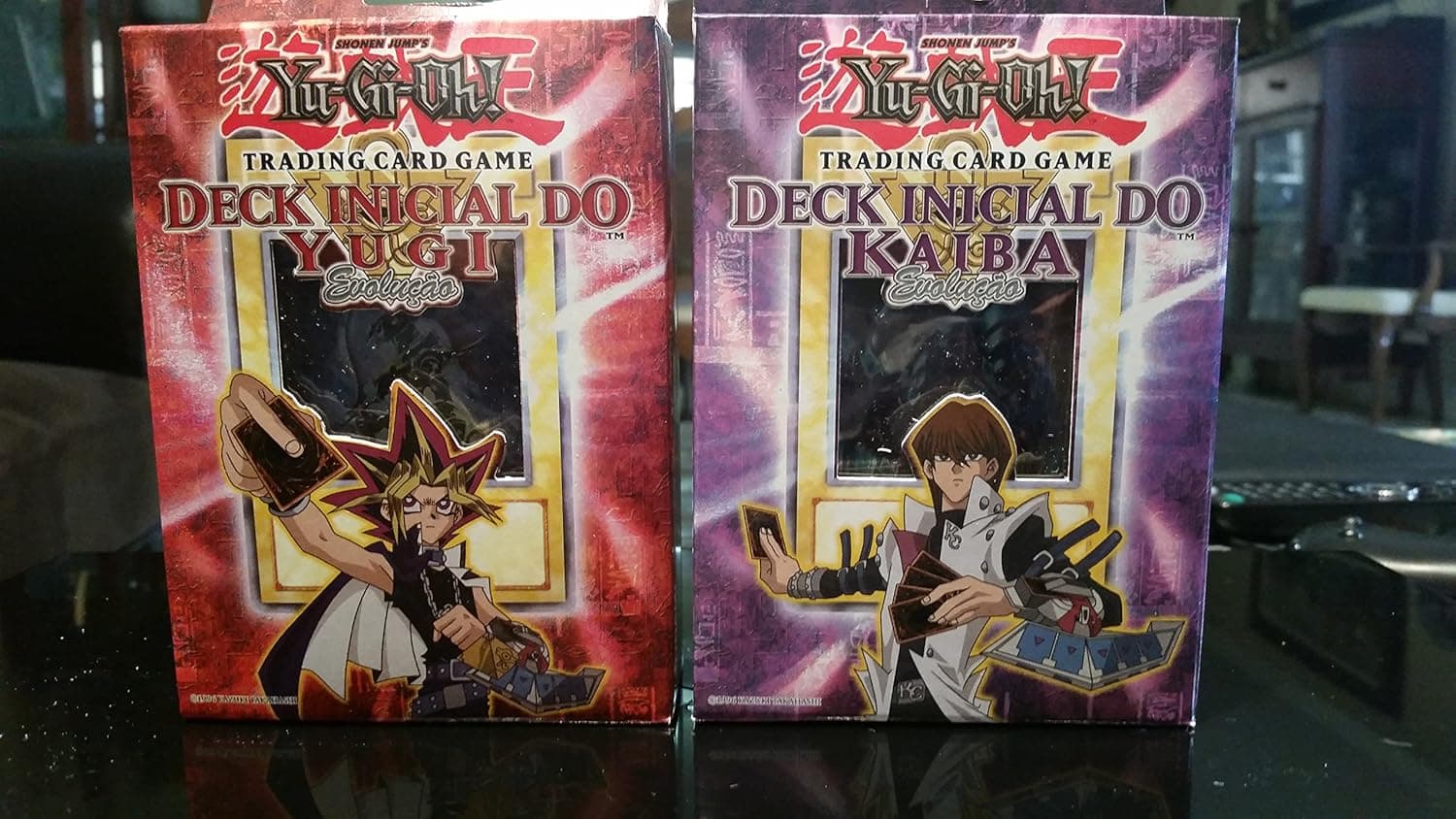 Yugioh Portuguese Kaiba and Yugi Starter Theme Deck Set [Toy]