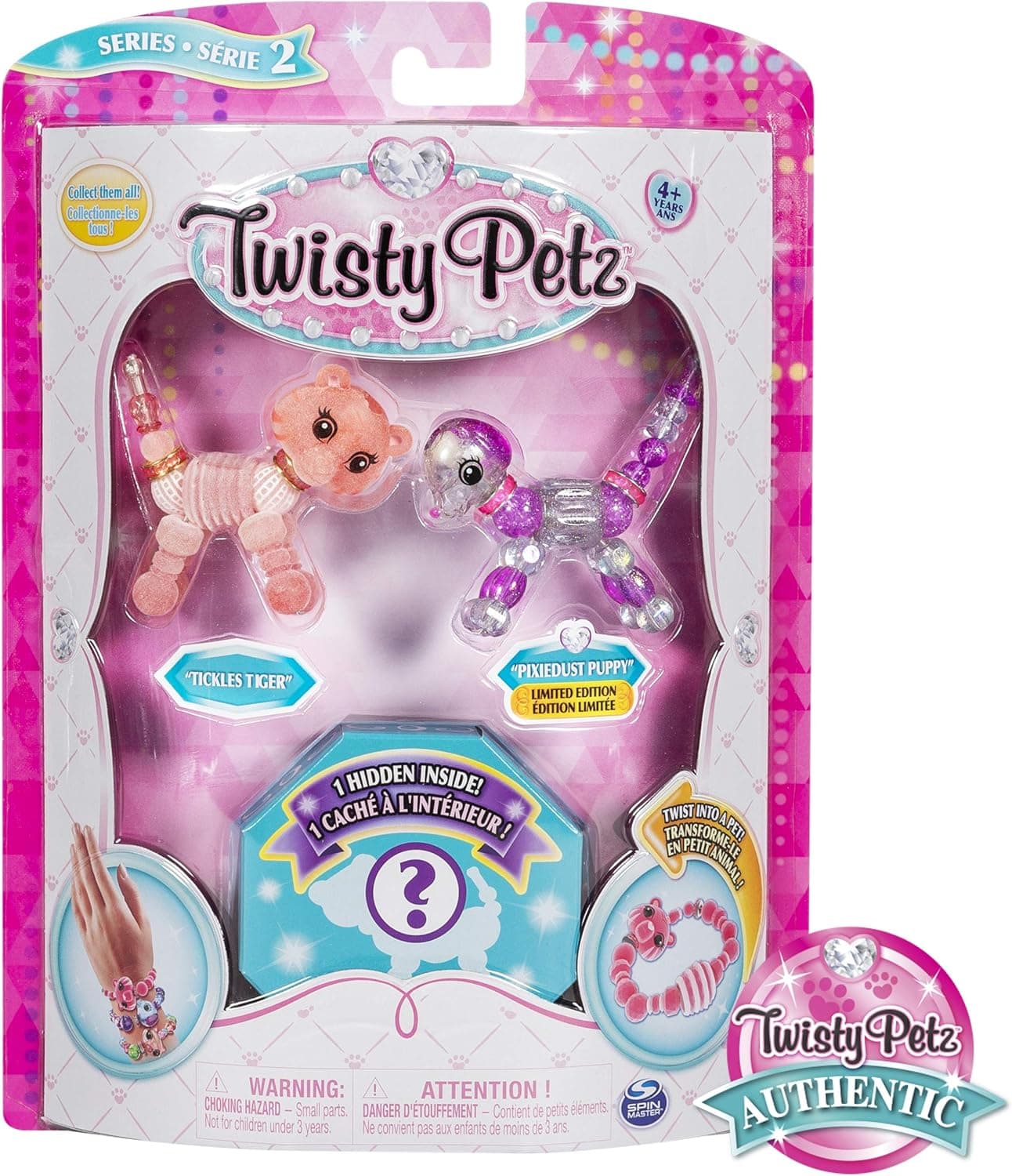 Twisty Petz R Threepack7-Pupy1/Tigr/Turtle GBL