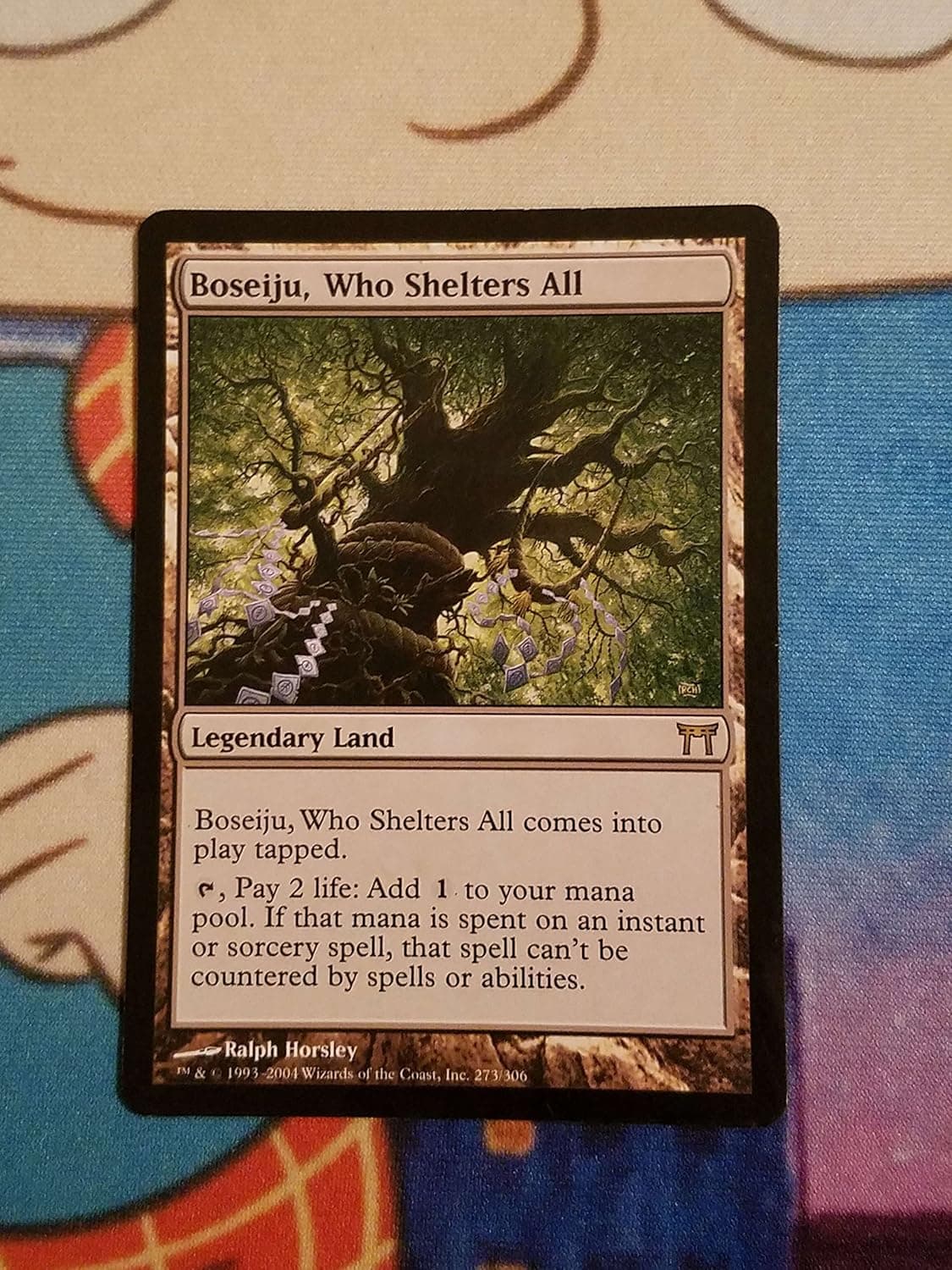 Magic: the Gathering - Boseiju, Who Shelters All - Champions of Kamigawa