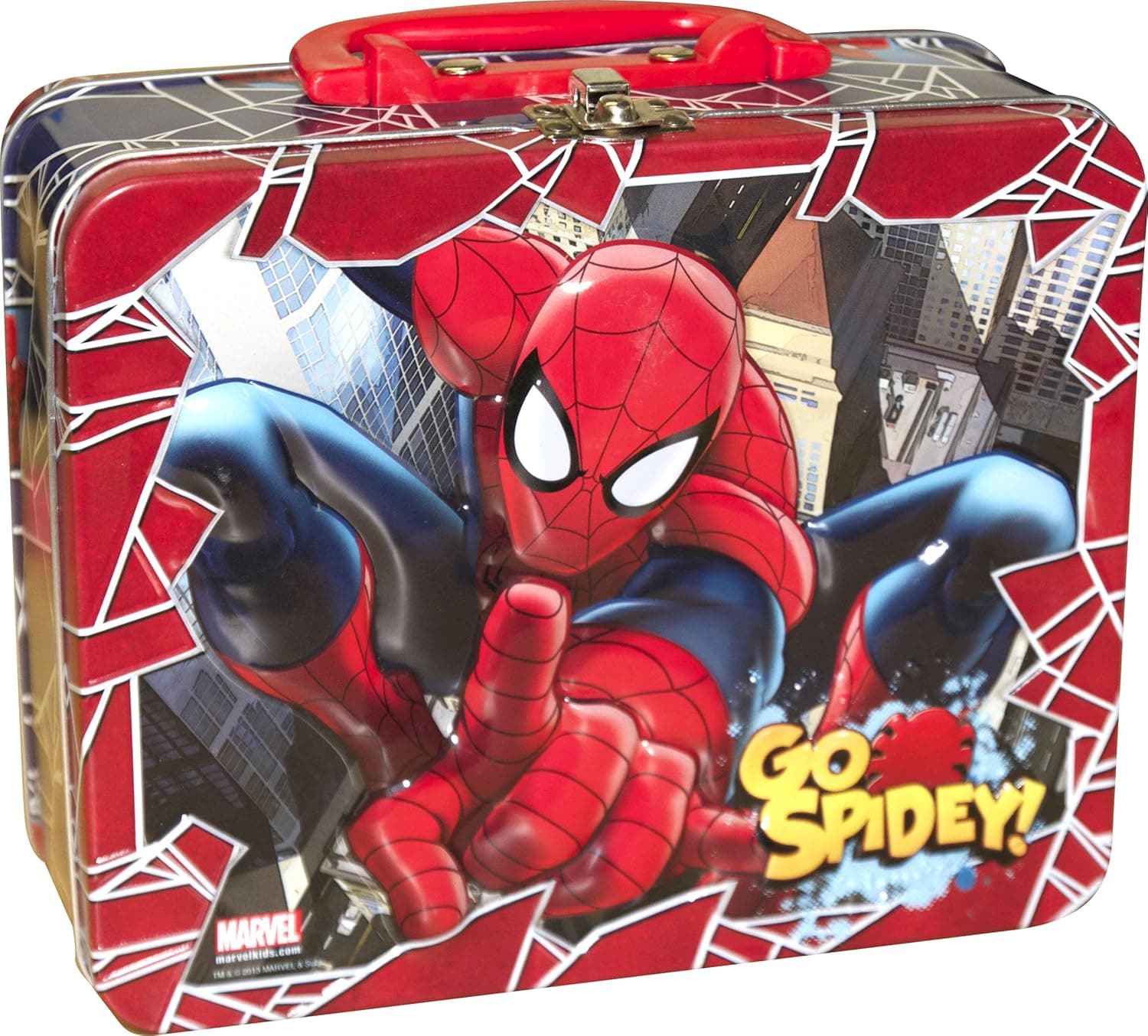 Marvel Spiderman Puzzle in a Lunch Box (48-Piece)