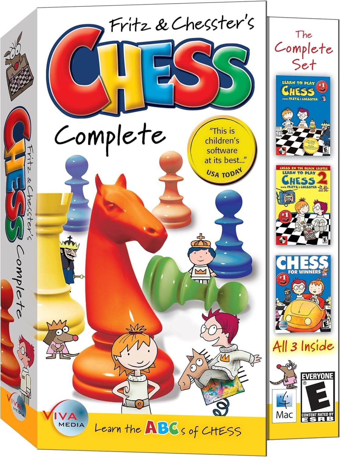 Learn to Play Chess with Fritz & Chesster: Chess Complete 3-Pack (MAC)