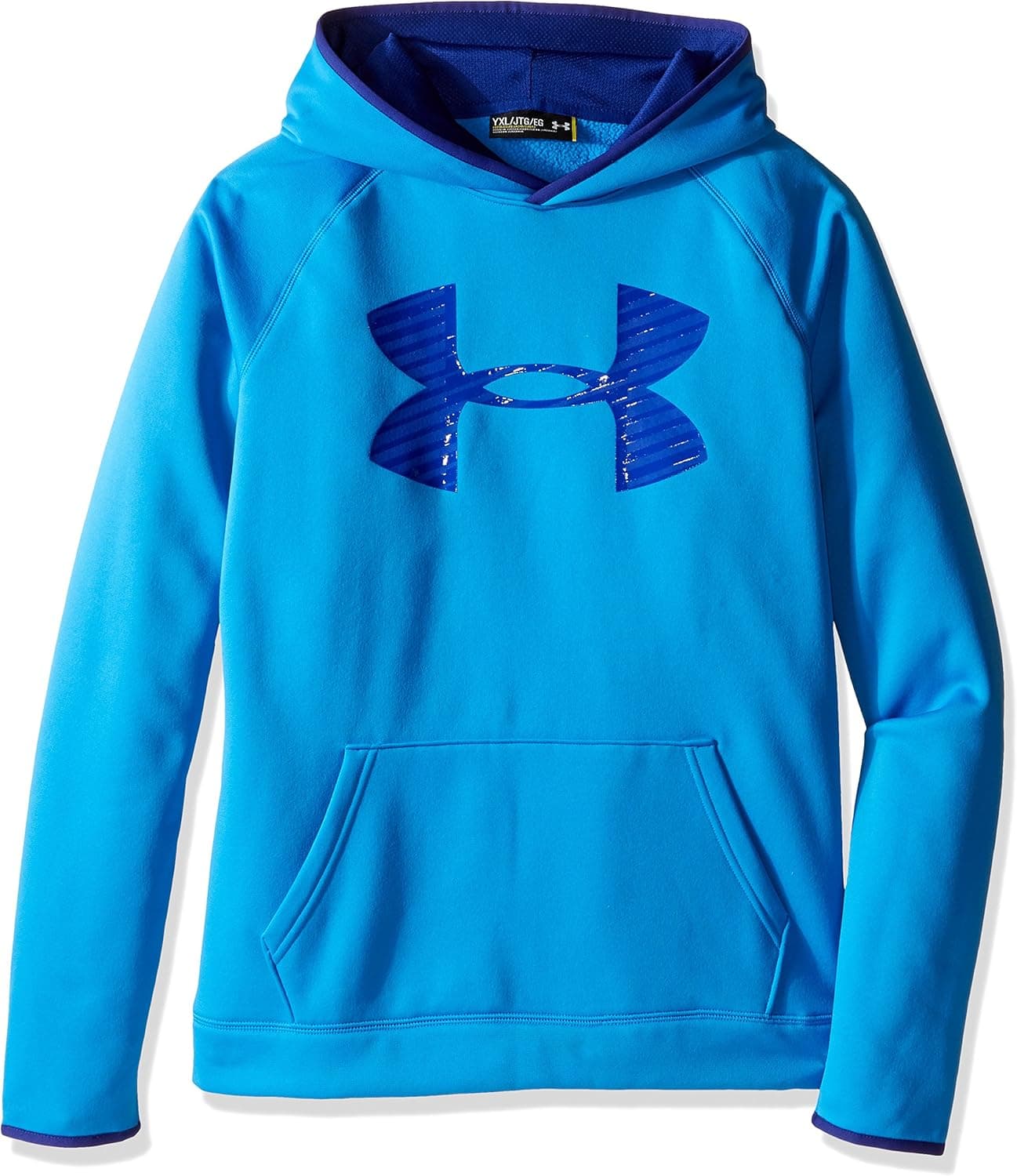 Under Armour Boys Storm Fleece Highlight Big Logo Hoodie