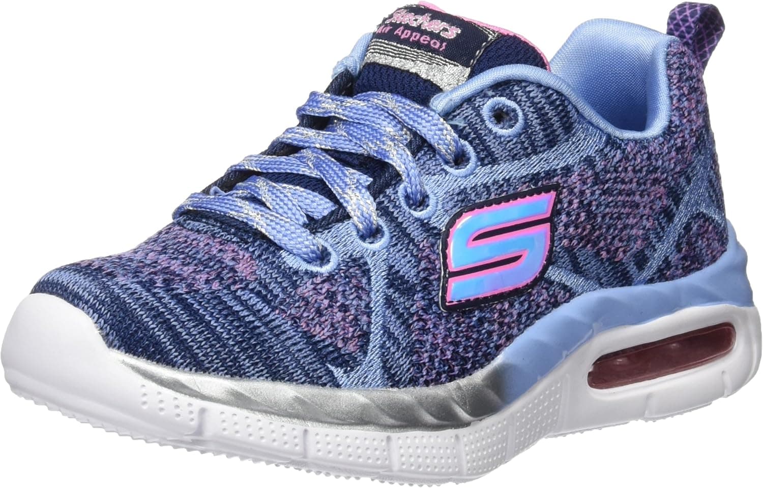 Skechers Kids Girls Air Appeal Glitztastic Sneaker