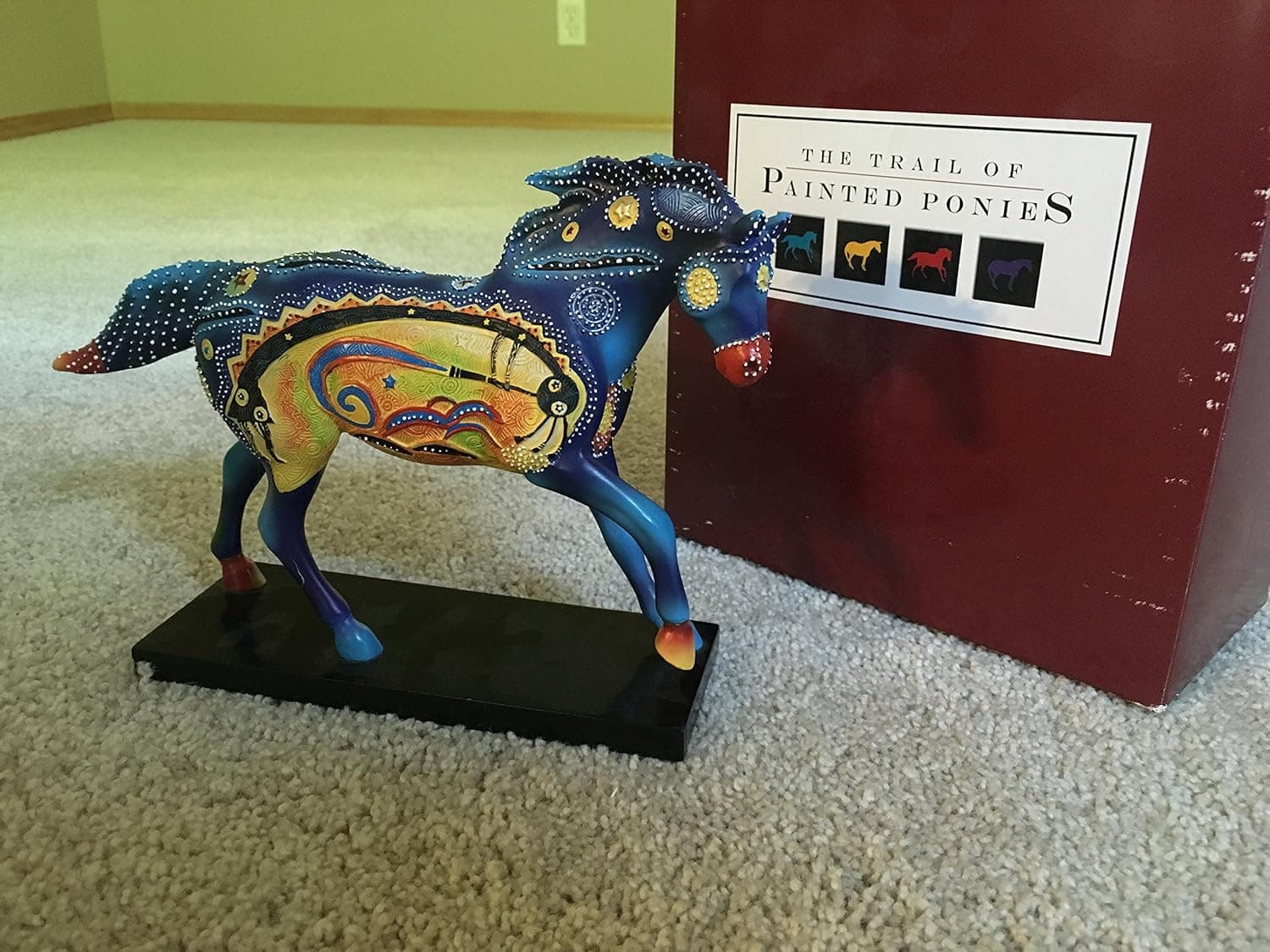 Westland Giftware Trail of Painted Ponies - Kokopelli Pony (1508)