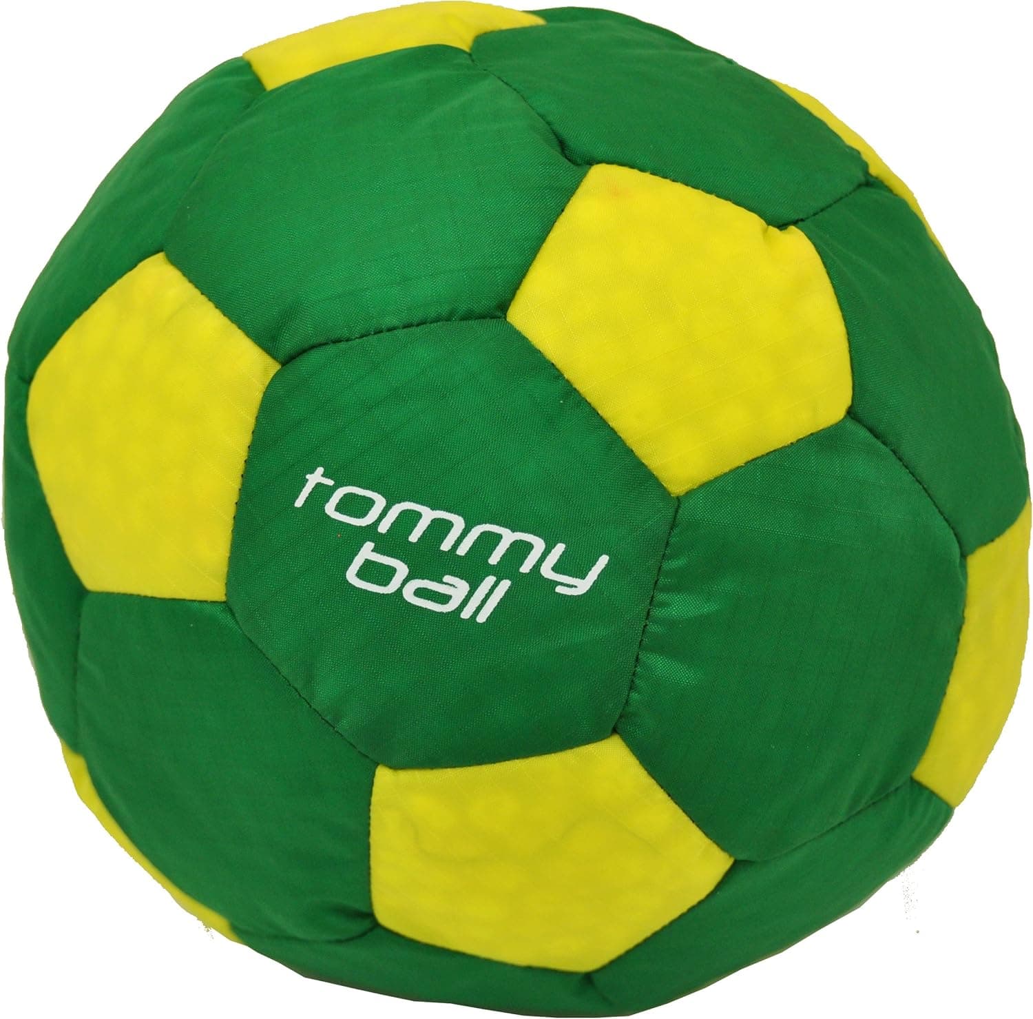 TommyBall Lightweight Indoor Kids Soccer Ball (Footbag Type of Ball - Soft Kick - No Sting - Foam Stuffed - Size 3)