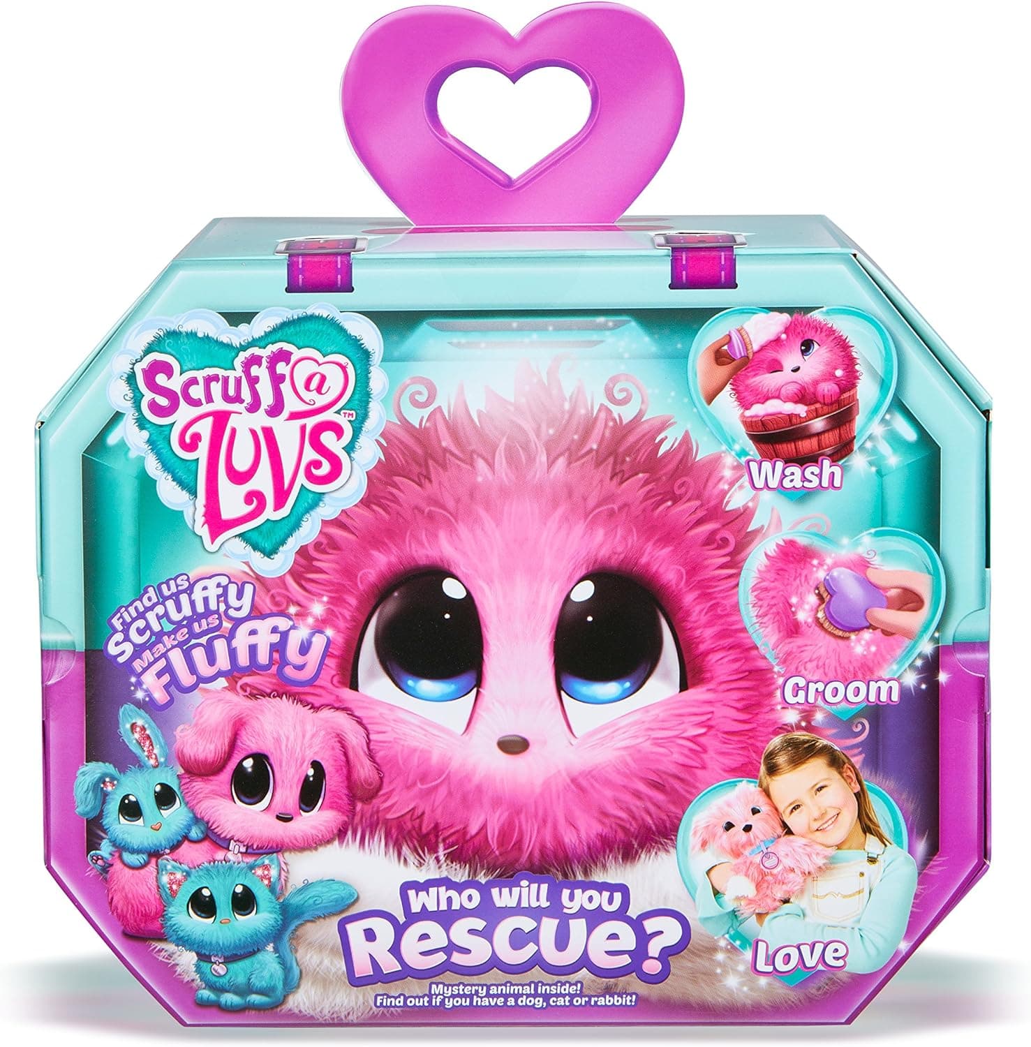 Scruff-a-Luvs Mystery Rescue Pet - Pink