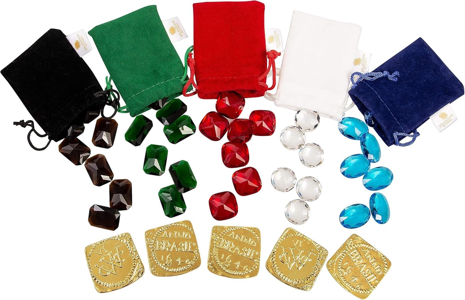 Splendor Game Gemstones Upgrade of gems Gold Tokens Also Great for Cities of Splendor Expansion