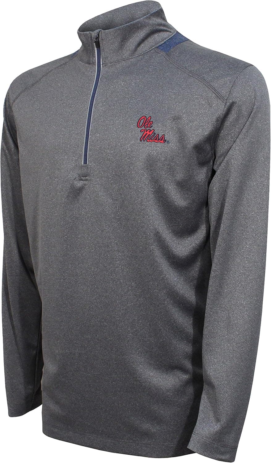 NCAA Men's Crable Quarter Zip with Team Neck Panel