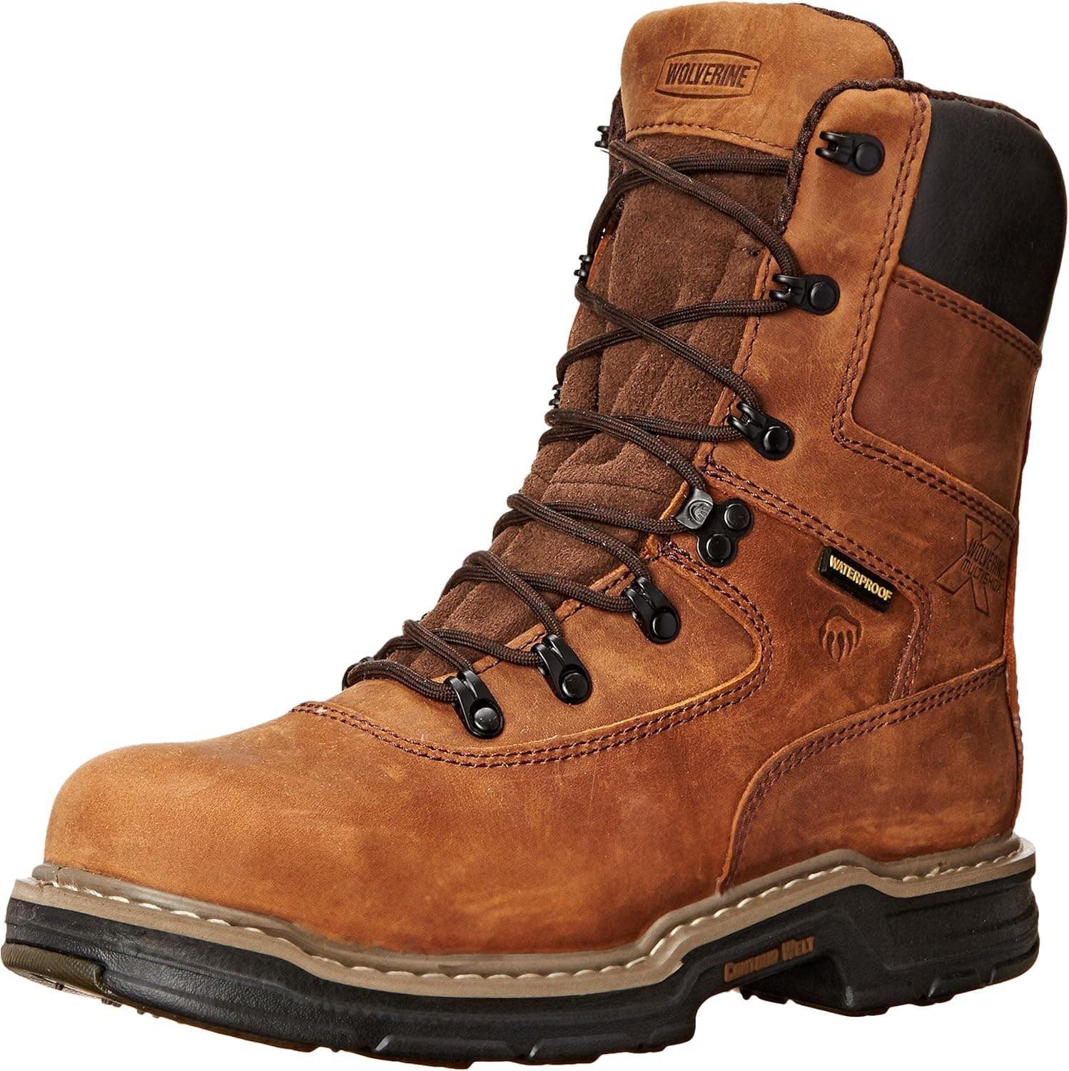 Wolverine Men's Marauder 8 Inch Contour Welt Steel Toe EH Work Boot