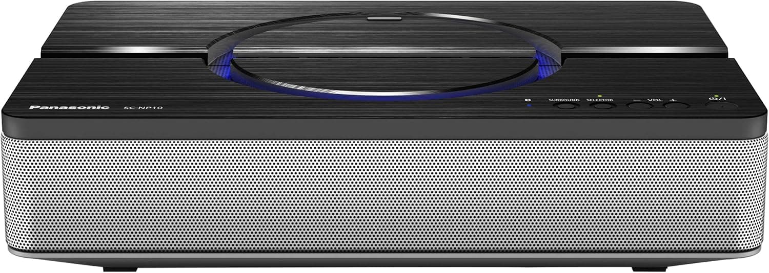 Panasonic SC-NP10 Compact desktop Wireless Speaker System with Subwoofer (Discontinued by Manufacturer)