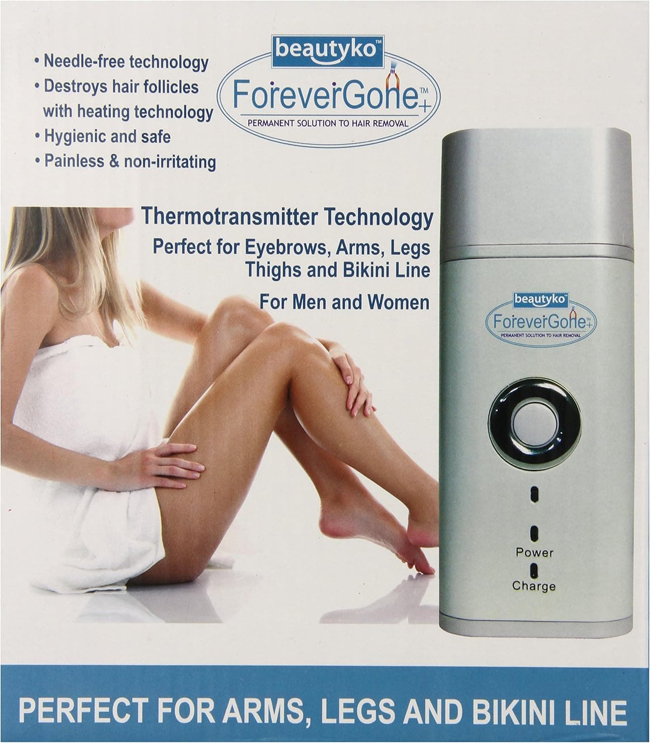 Forever Gone Smooth Skin Pro Bladeless Hair Remover Kit
